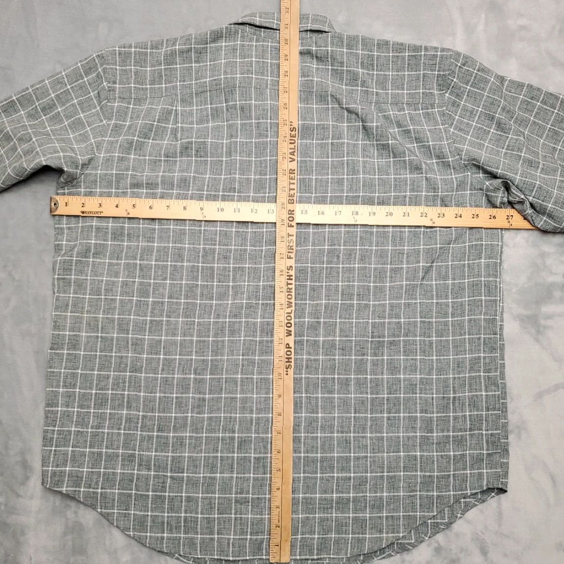 Orvis Orvis Shirt Men 2XL Gray Plaid Classic Collection Performance Travel Lightweight Button-Up Short Sleeve Casual Mens Size US XXL / EU 58 / 5 - 6 Thumbnail