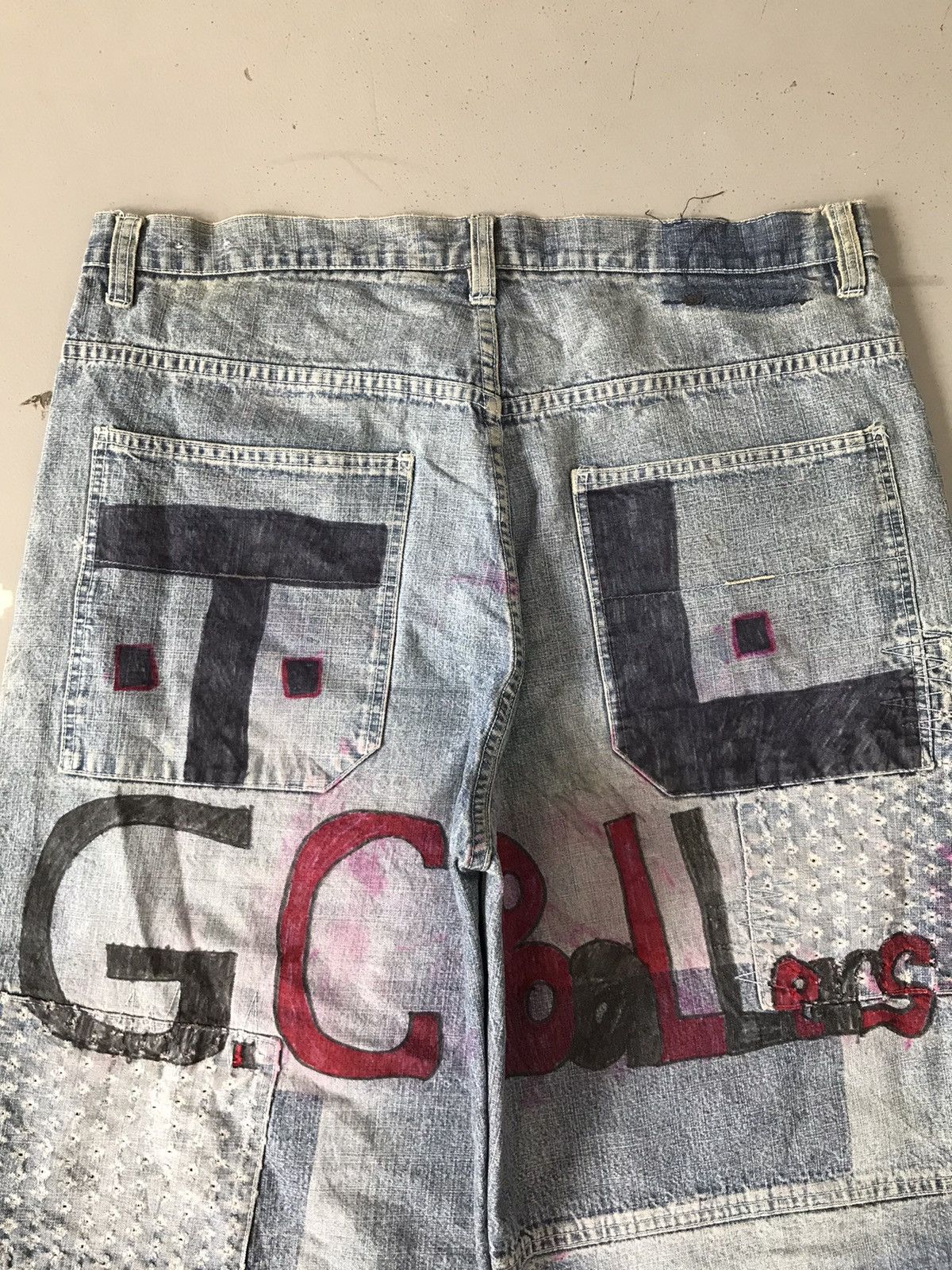 JNCO × Southpole × Vintage Crazy customized vintage Southpole jort Size US 39 - 3 Thumbnail
