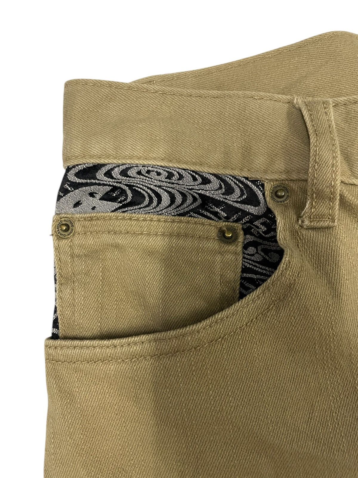 PPFM Vintage Sukajan Jeans Multi Pockets Evisu Style Size US 29 - 7 Thumbnail