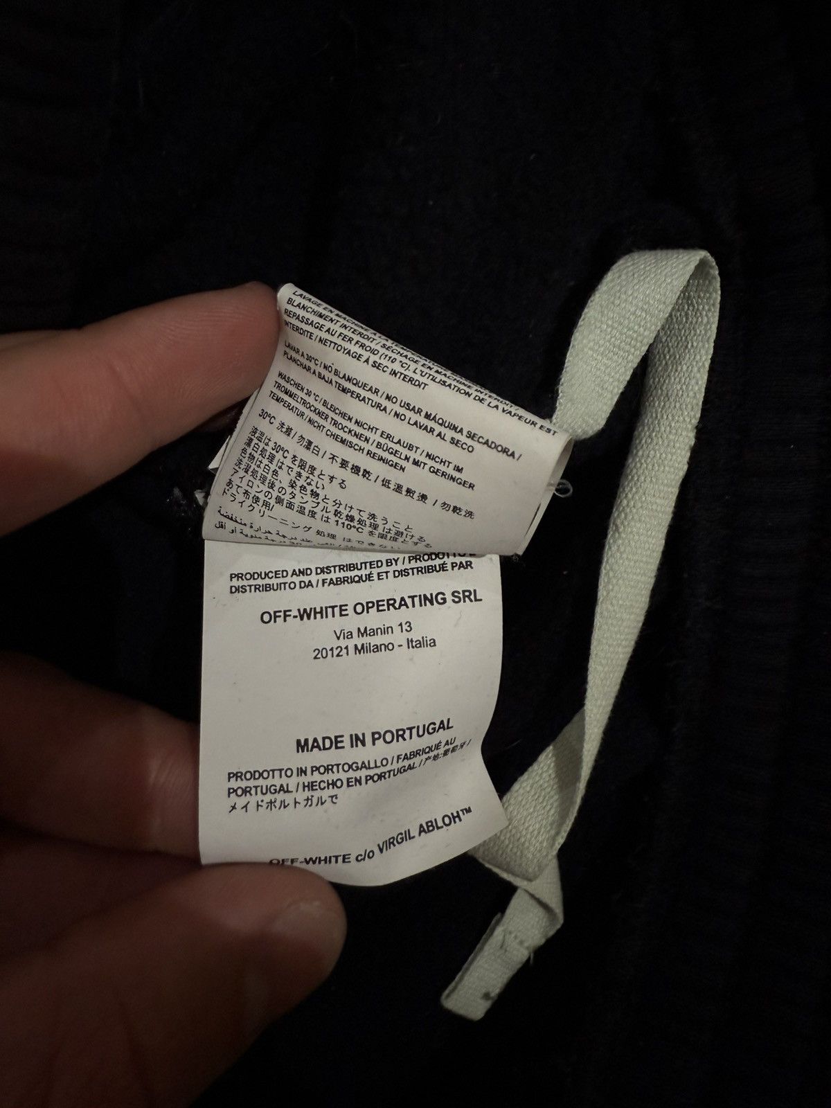 Off-White OFF-WHITE NOT REAL ANGEL HOODIE Size US XL / EU 56 / 4 - 6 Thumbnail
