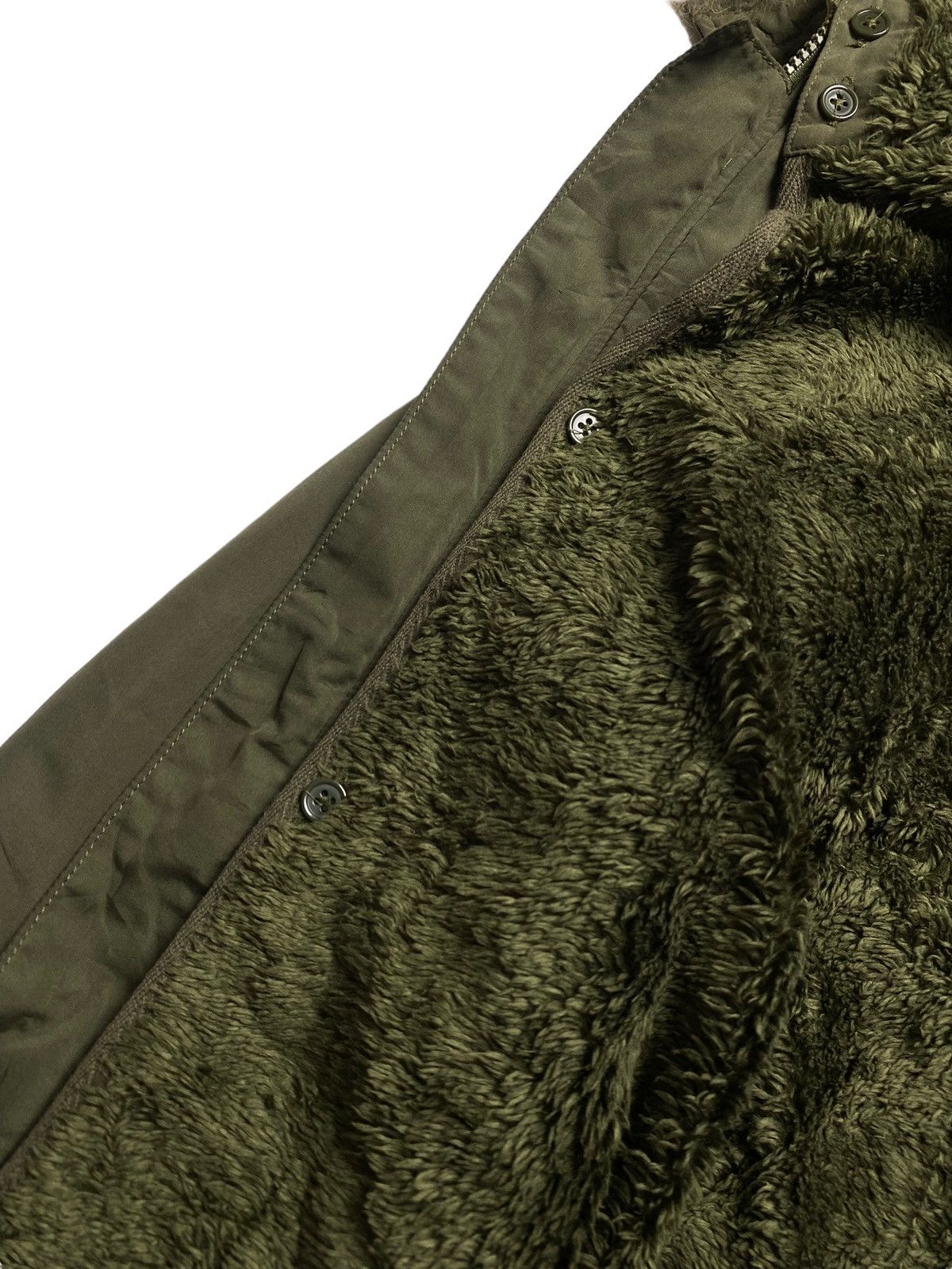 If Six Was Nine 2000s SLY Product - Raccoon Fur Hoodie Cargo Jacket Size US M / EU 48-50 / 2 - 9 Thumbnail