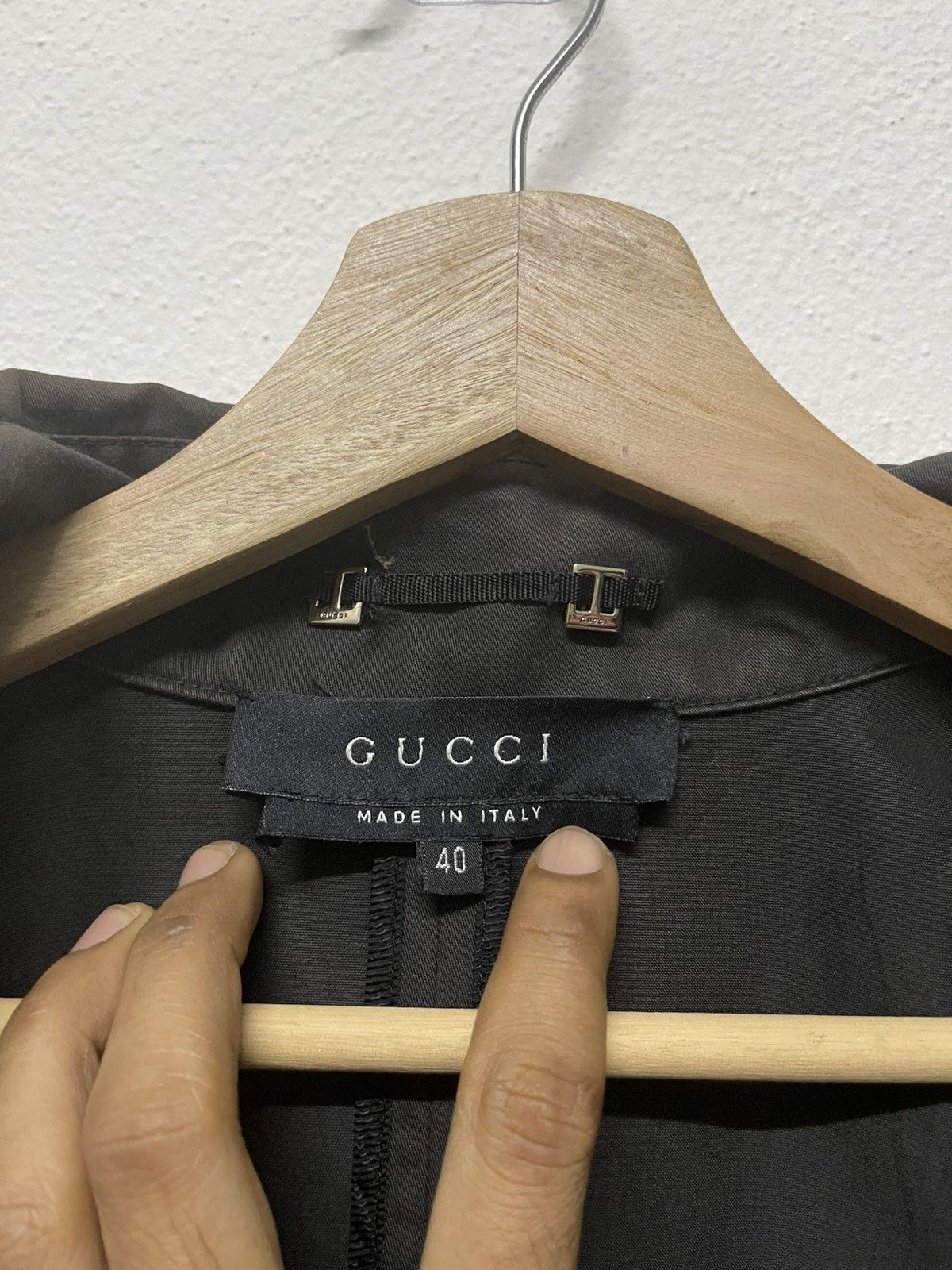 Gucci 90s GUCCI LONG TRENCH BELT LONG JACKET RARE Size US S / EU 44-46 / 1 - 22 Thumbnail