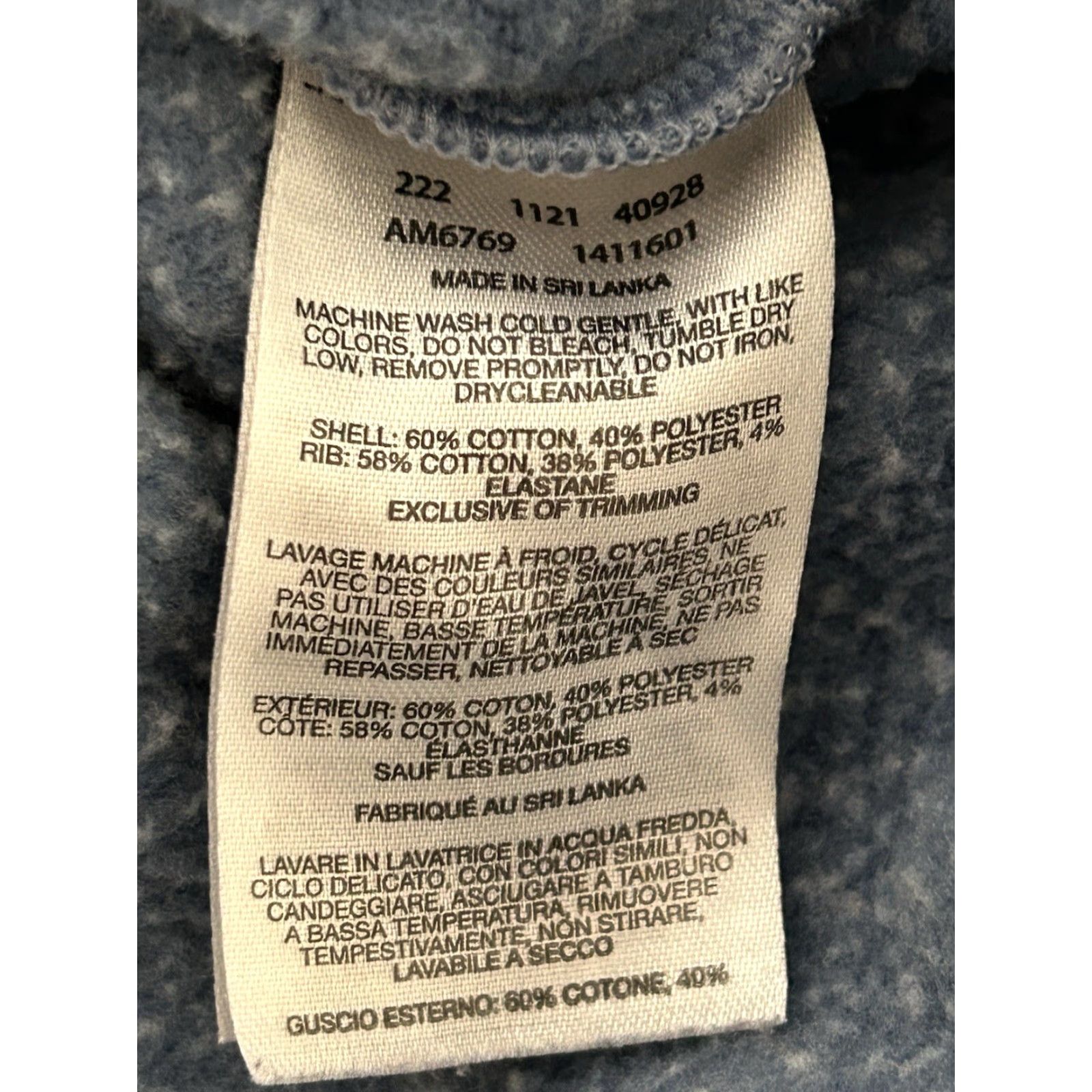 Vintage VINTAGE Columbia Sweatshirt Mens Blue Pullover Crew Neck Long Sleeve Large Regular Knit Cotton Blend Outdoor All Seasons 90s? Size US L / EU 52-54 / 3 - 5 Thumbnail