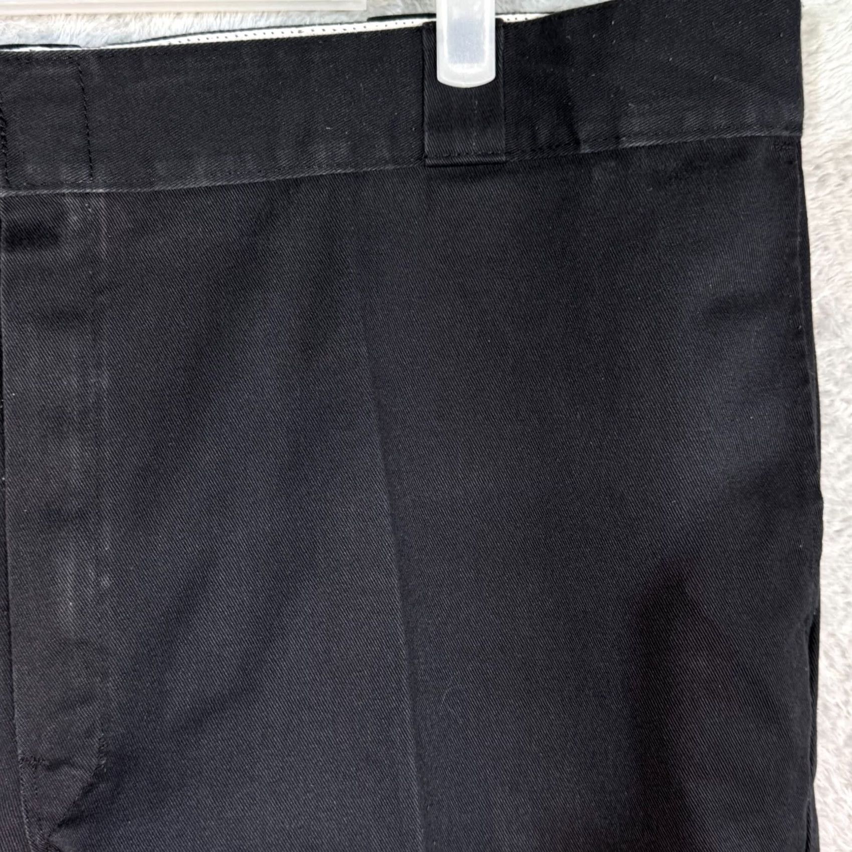 Dickies Dickies 874 Men’s Work Pants 44 x 30 Black Original Fit High Rise Workwear Size US 44 / EU 60 - 3 Thumbnail