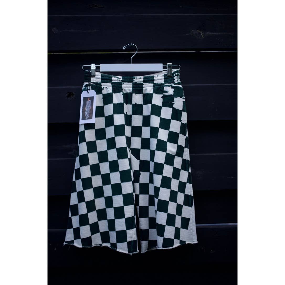 MM6 Maison Margiela Checkered Long Shorts