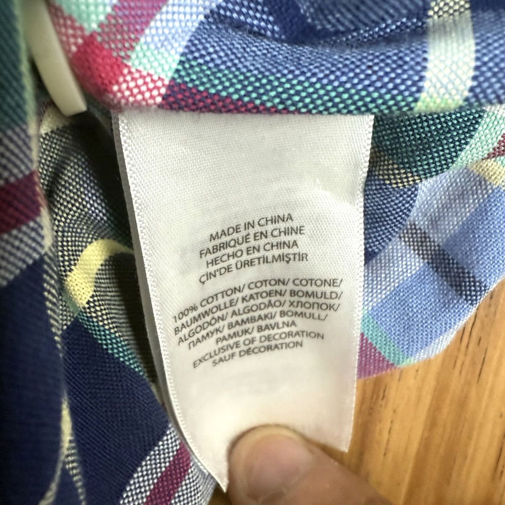 Polo Ralph Lauren Polo Ralph Lauren Button-Up Shirt Mens S Long Sleeve Multicolor Gingham Check Colorful Classic Fit Button-Up Mens Small Short Description Size US S / EU 44-46 / 1 - 4 Thumbnail