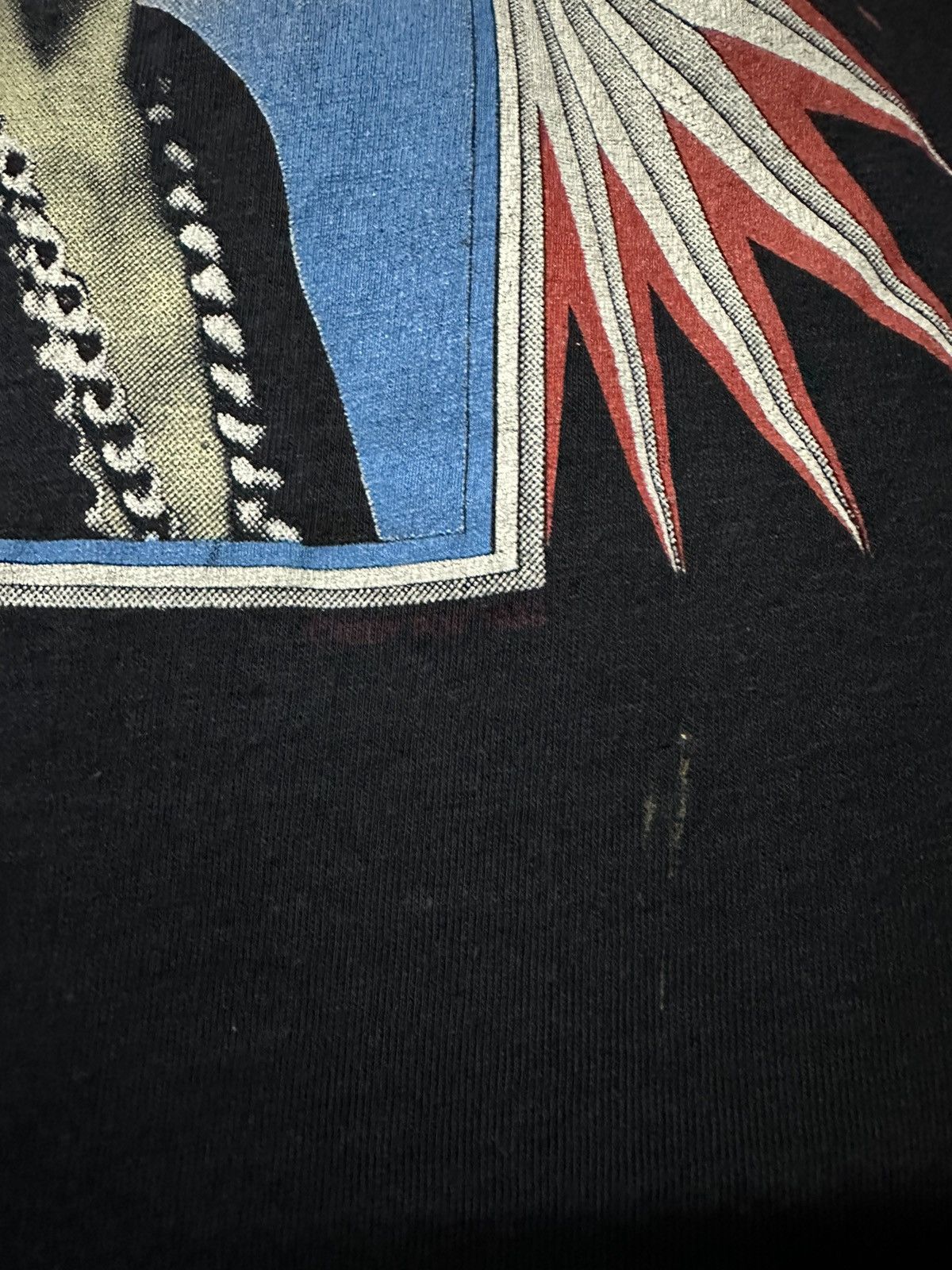 Band Tees × Vintage Rare Vintage 80s Iggy Pop Tour Faded Tee Size US M / EU 48-50 / 2 - 7 Thumbnail