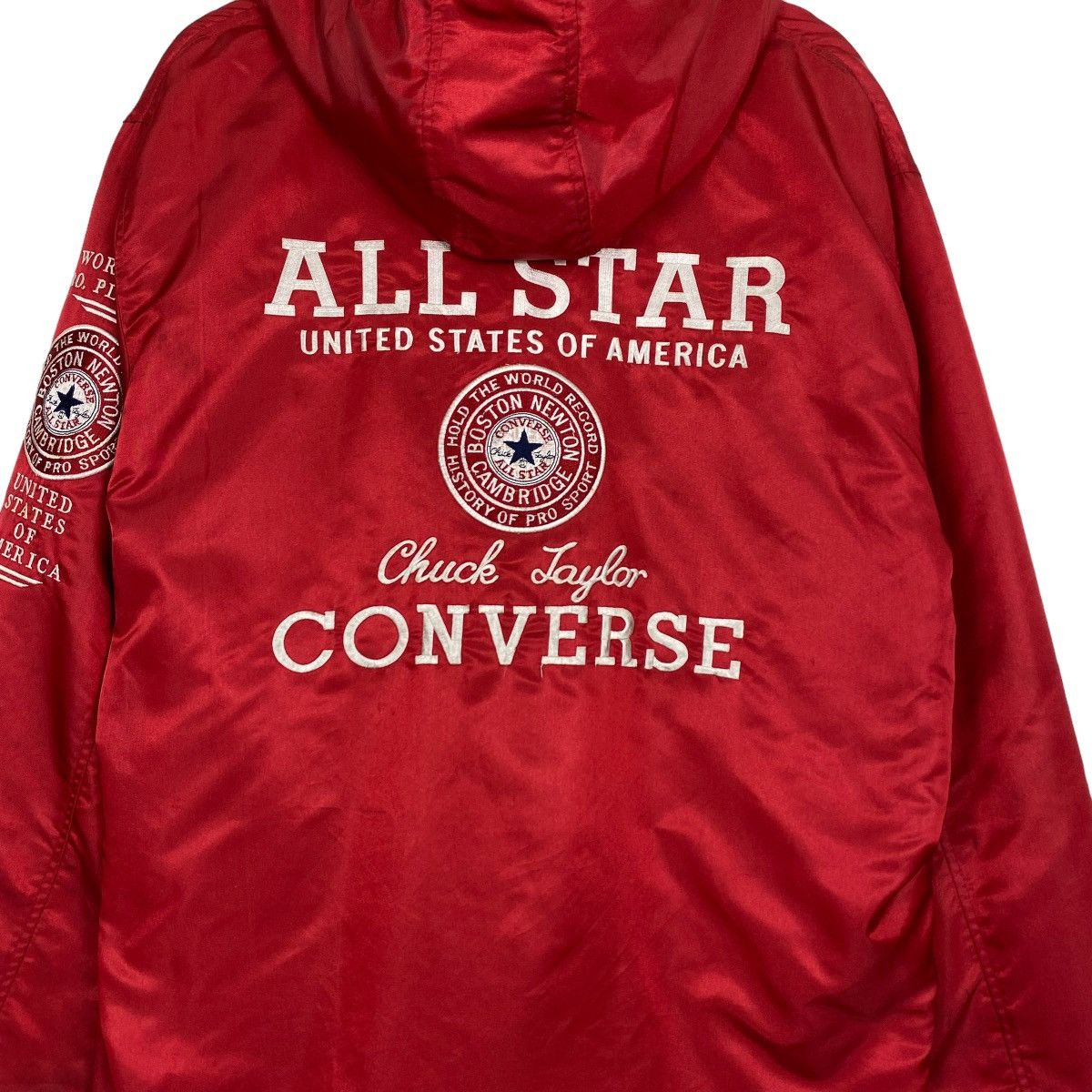 Converse Vintage 90s Converse Big Back Logo Coach Jacket Size US XL / EU 56 / 4 - 2 Thumbnail