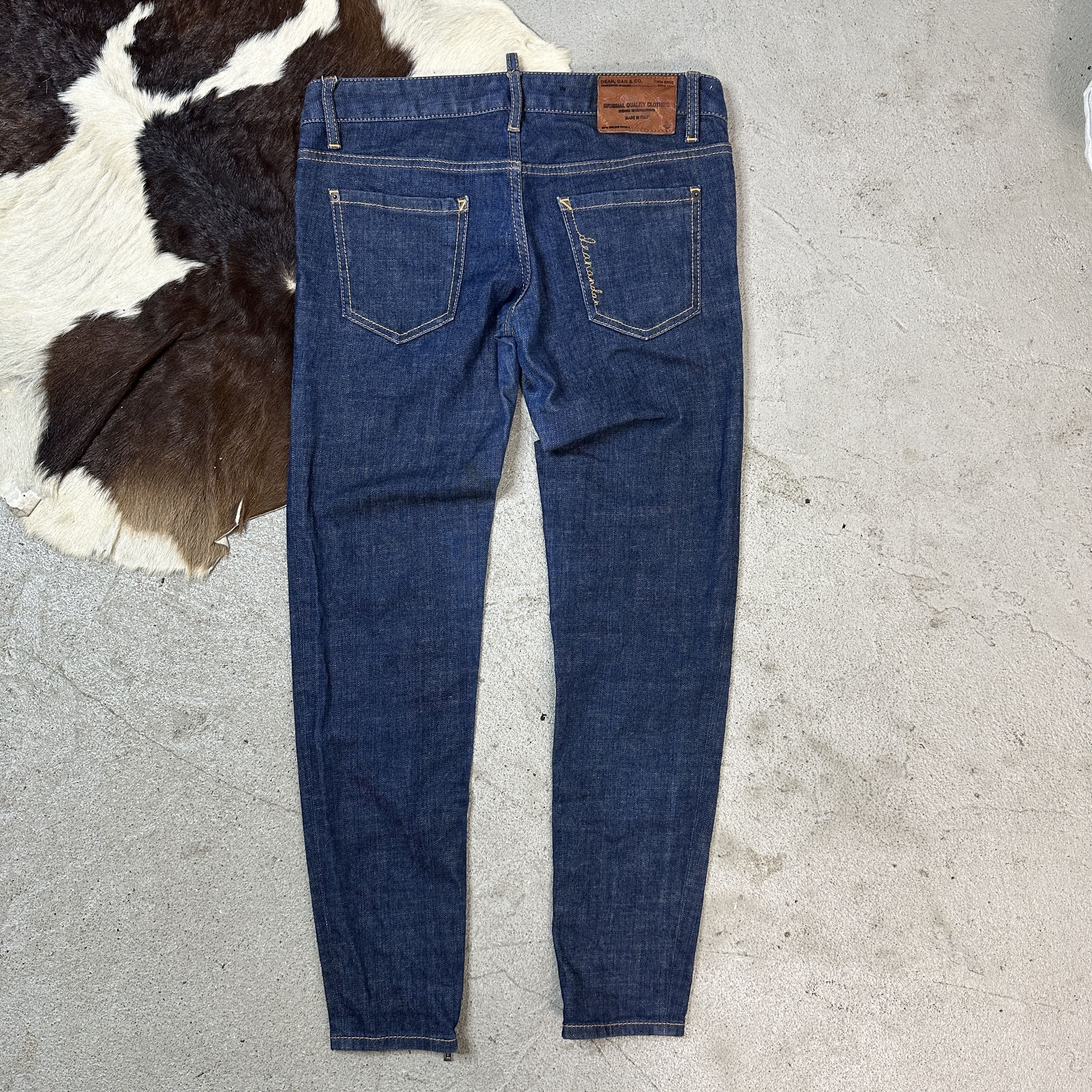 Dsquared2 × Vintage Women's Jeans Dsquared2 Size 27" / US 4 / IT 40 - 5 Thumbnail