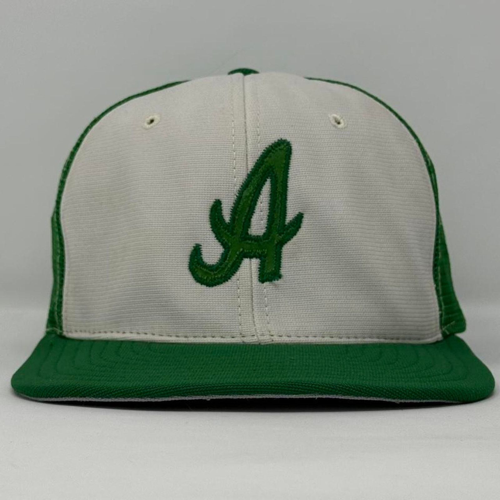 New Era True vintage new era hat trucker As Green USA made New Era Size ONE SIZE - 1 Thumbnail