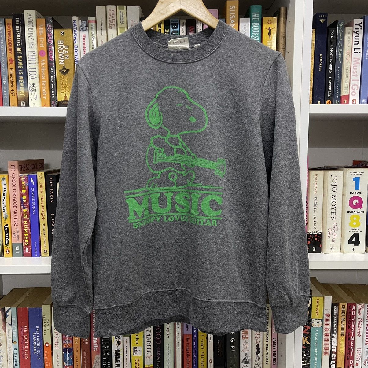 Japanese Brand × Peanuts × Vintage Snoopy Peanuts Japan Sweatshirt Size US M / EU 48-50 / 2 - 1 Thumbnail