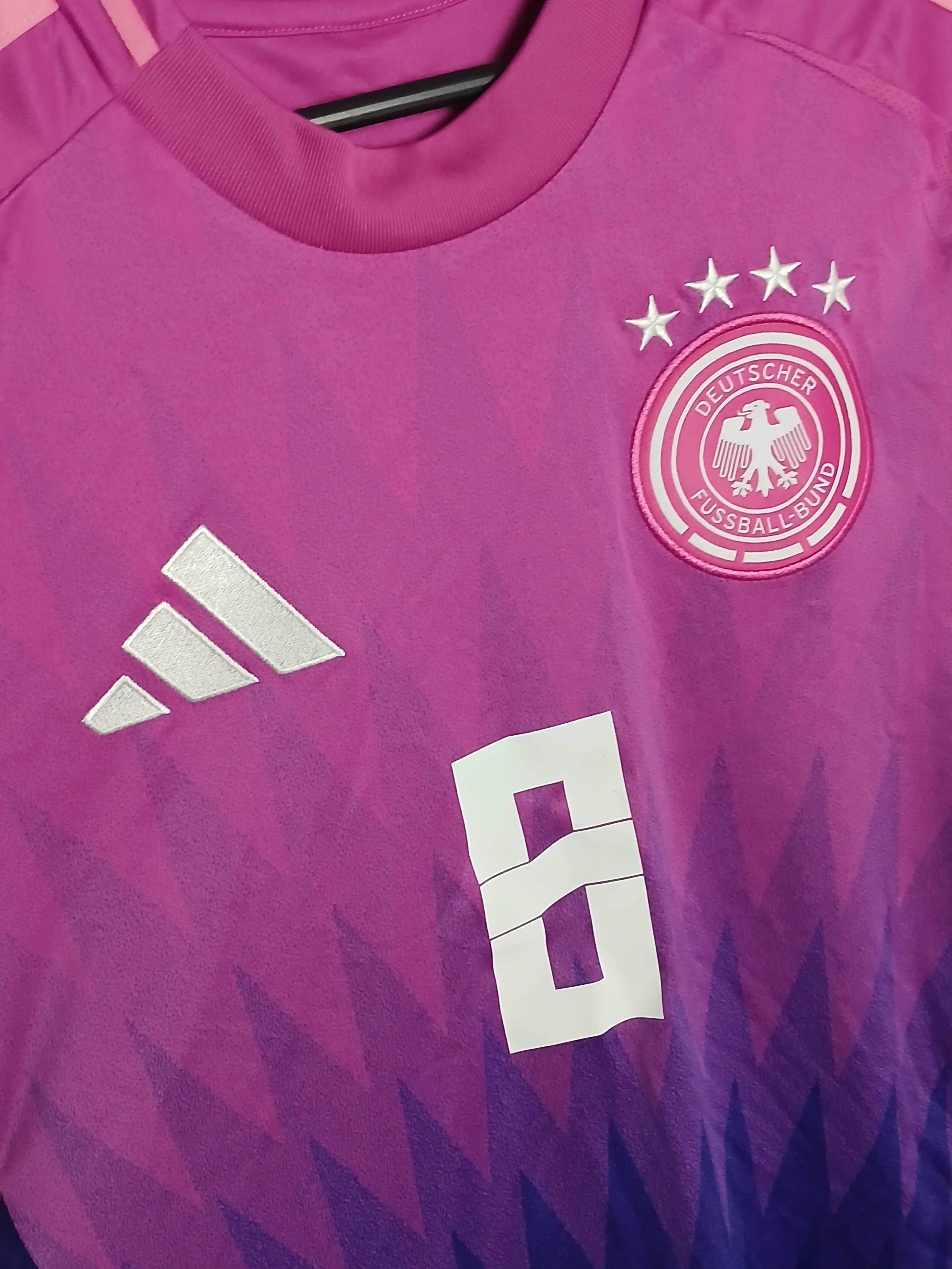 Adidas New Germany 2024 Away Kroos Football Jersey T-Shirt Size US XS / EU 42 / 0 - 4 Thumbnail