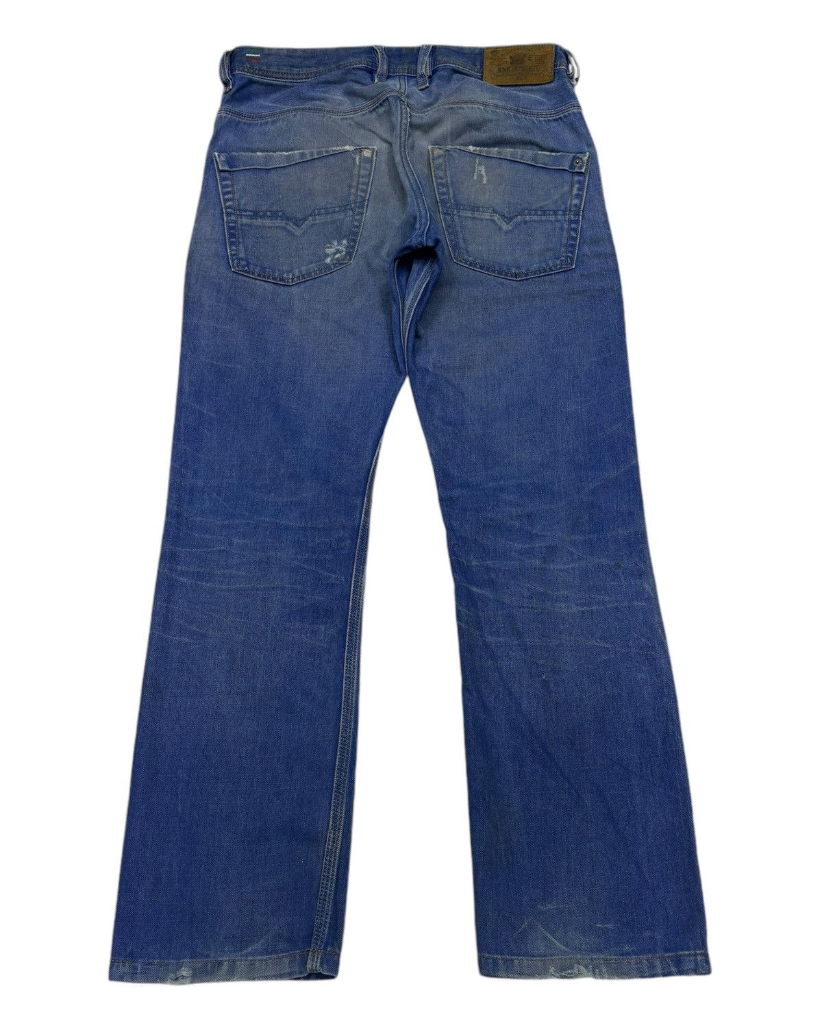 Diesel Vintage Diesel Blue Distressed Denim Jeans Size US 30 / EU 46 - 2 Thumbnail