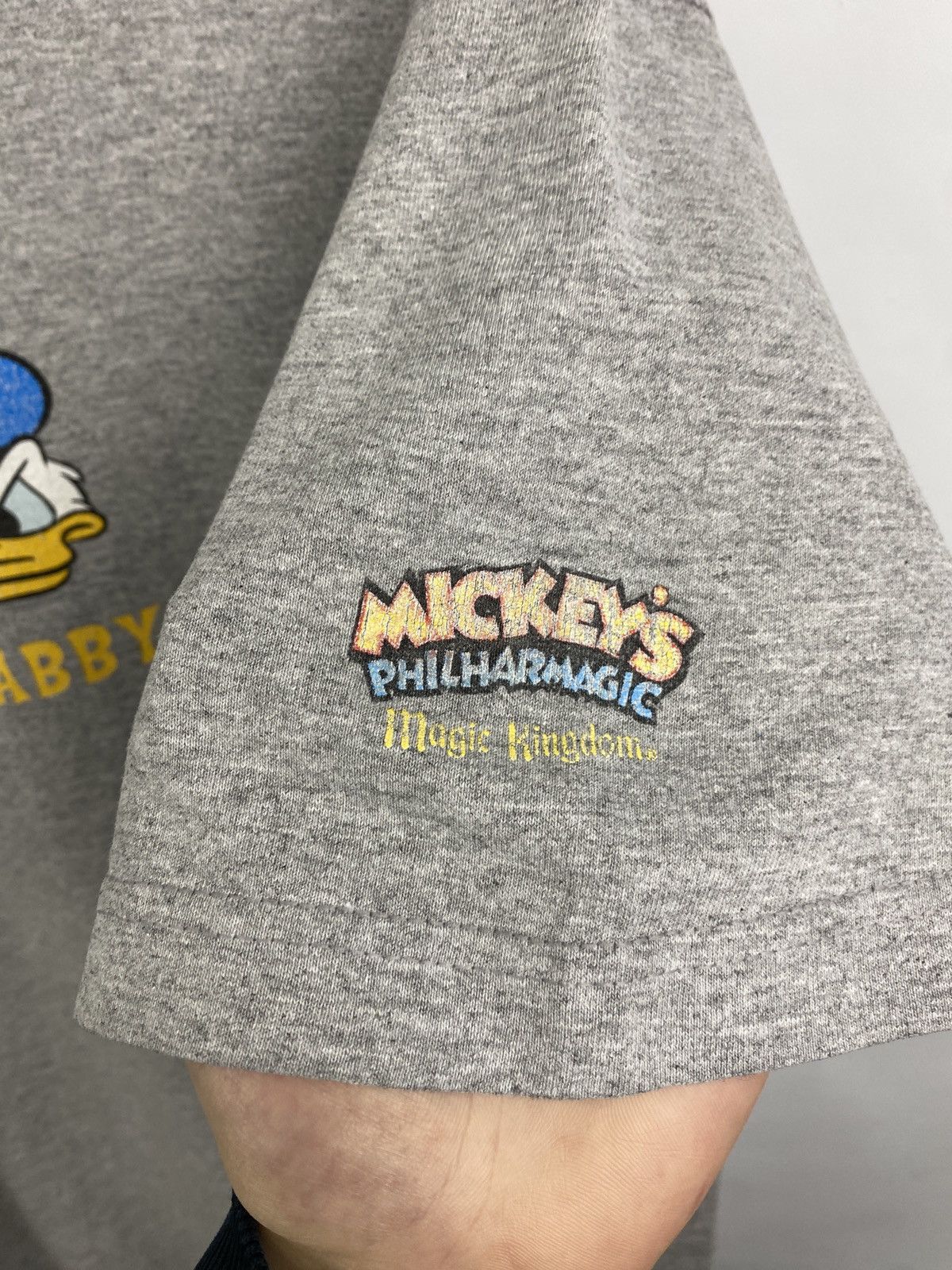 Disney 🇺🇸 Vintage 90s Donald Duck Crabby Mickey Mouse t-shirt hype Size US L / EU 52-54 / 3 - 6 Thumbnail