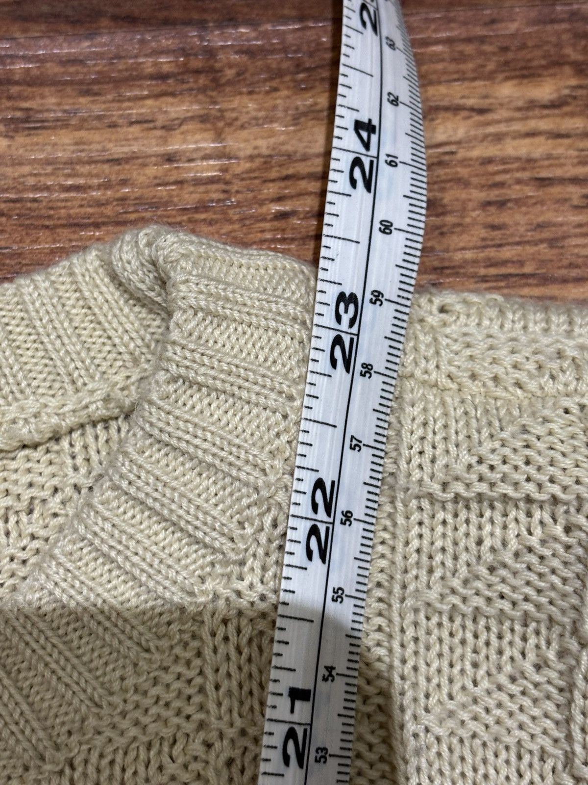Emporio Armani Vintage 80’s Emporio Armani Jeans Diamond Jacquard Jumper Size US M / EU 48-50 / 2 - 6 Thumbnail