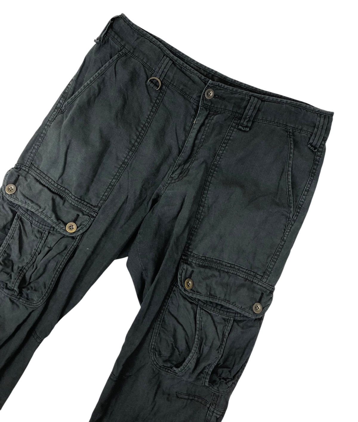 Japanese Brand × Uniqlo Uniqlo Discoloration Cargo Casual Pants Size US 33 - 5 Thumbnail