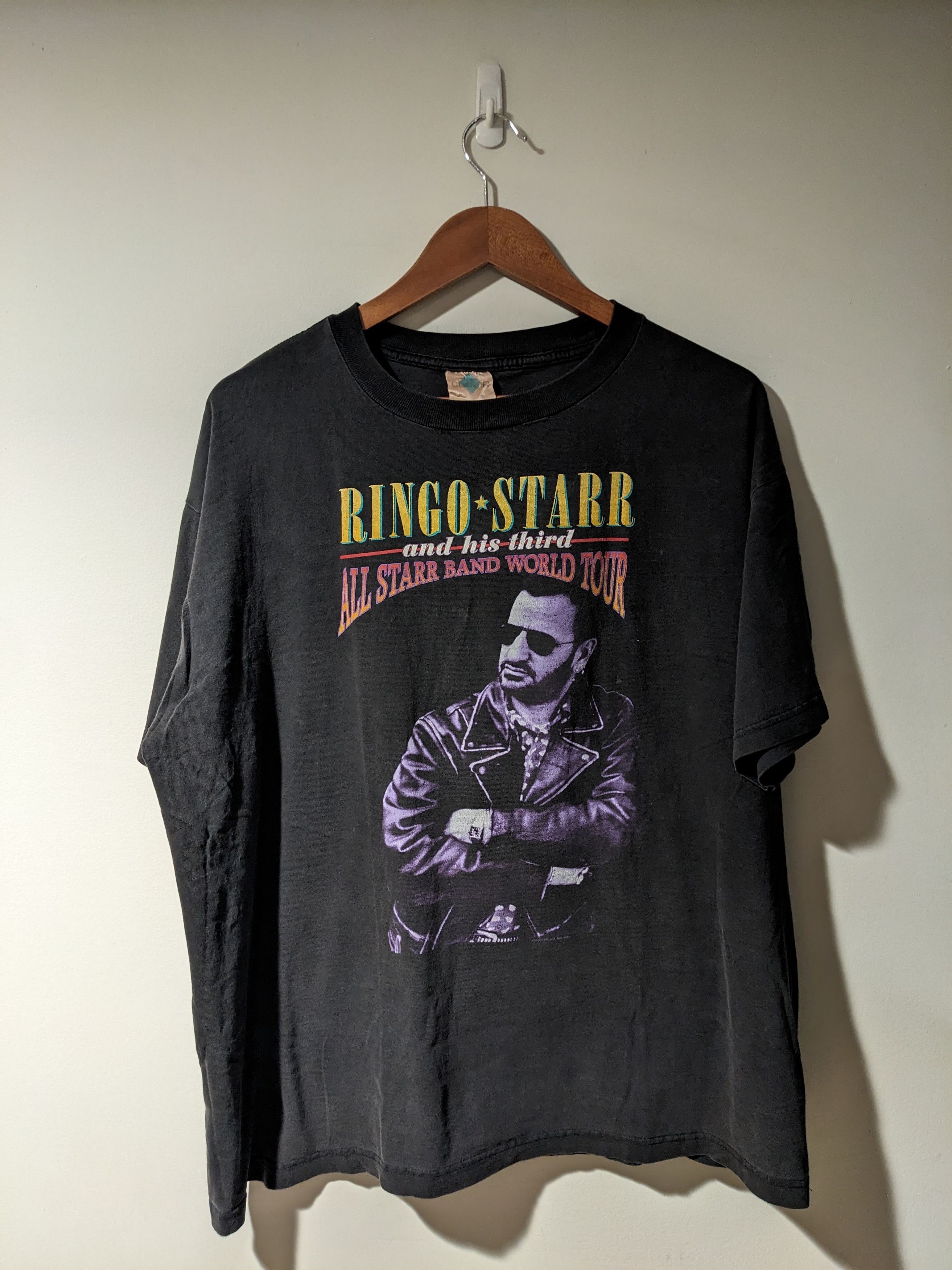 Band Tees × Vintage Vintage 1995 Ringo Starr And His Third All Starr T-Shirt Size US XL / EU 56 / 4 - 1 Thumbnail
