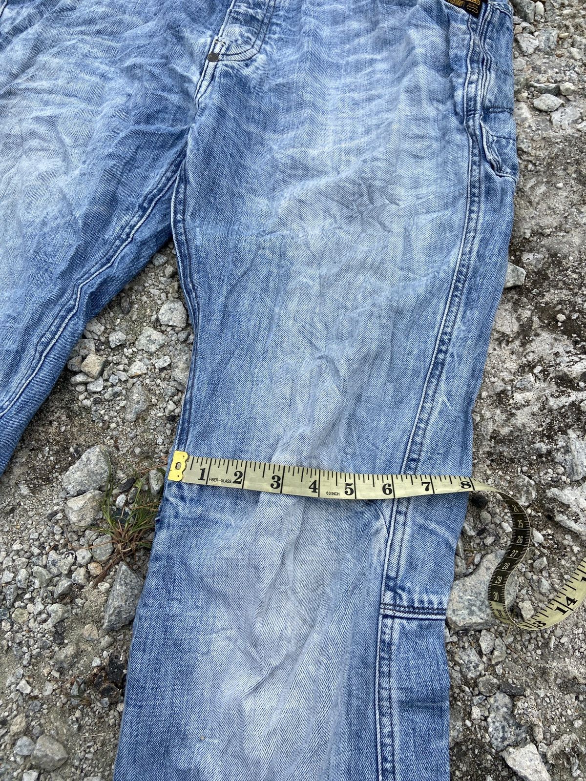 G-Star × Vintage Vintage Distress G Star Raw Denim Size US 35 - 10 Thumbnail