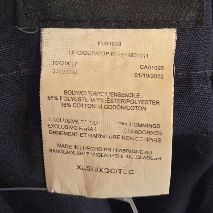 Dickies Dickies Men's XL Navy Blue Short Sleeve Full Length Bodysuit Size US XL / EU 56 / 4 - 7 Thumbnail