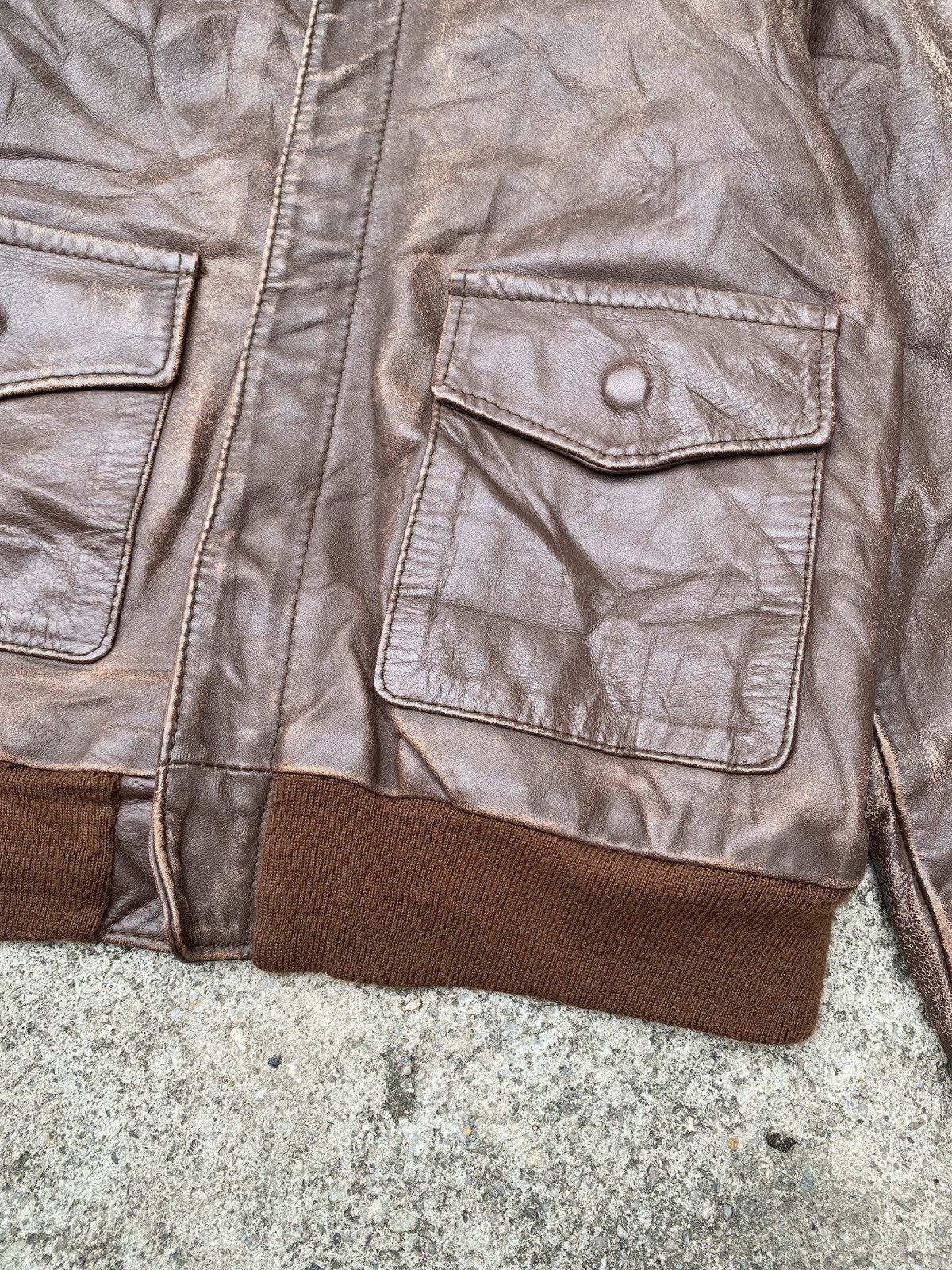 Aero Leathers 1970s Type A2 Aero Leather Us Army Patina Design Jacket Size US S / EU 44-46 / 1 - 12 Thumbnail