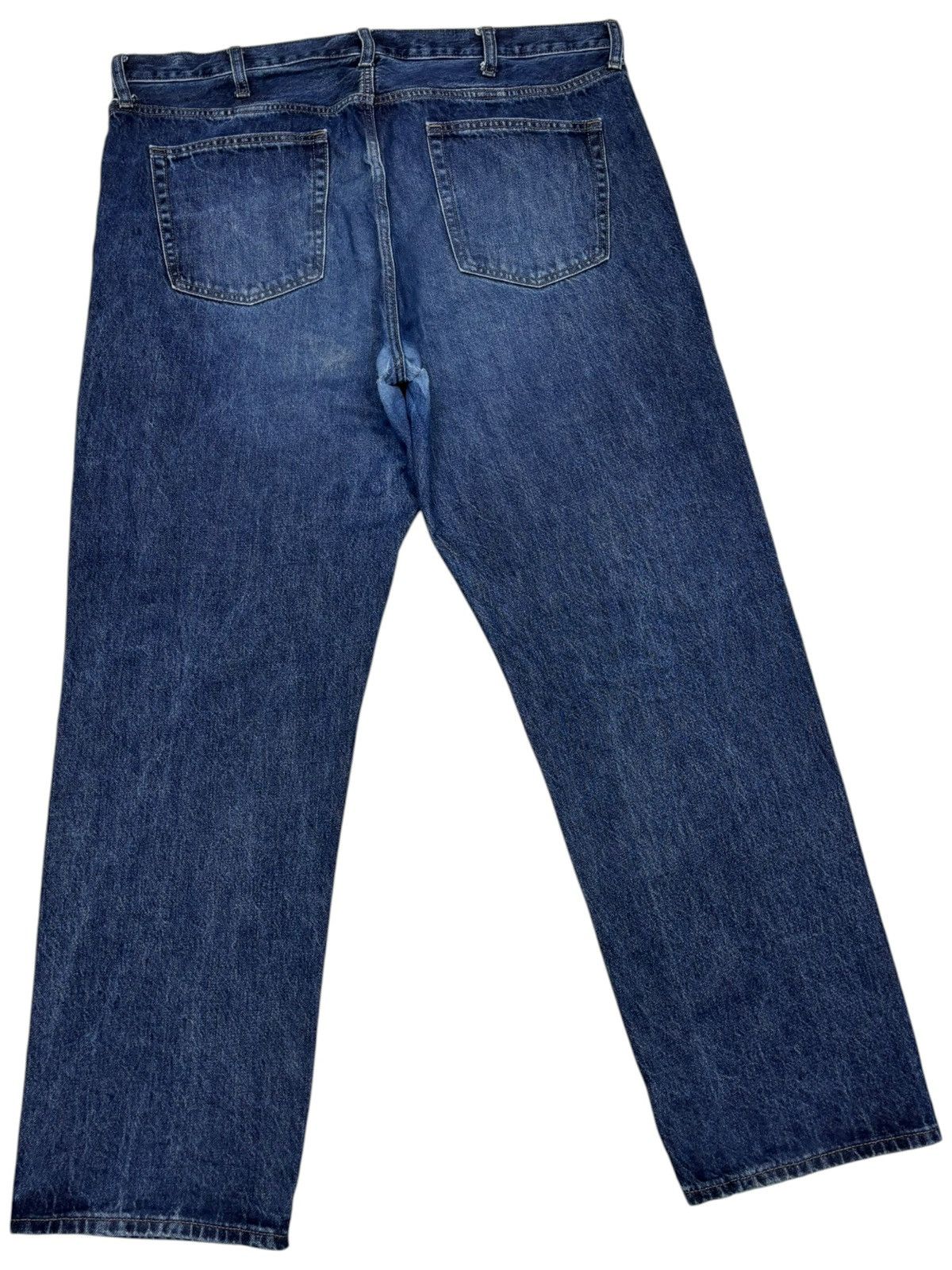 Undercover × Uniqlo VINTAGE UNIQLO BAGGY JEANS BLUE WASH DISTRESSED DENIM Size US 40 / EU 56 - 4 Thumbnail