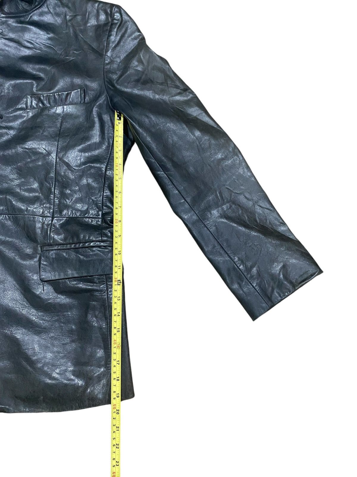 Tornado Mart Rare TORNADO MART Leather Blazer Size US L / EU 52-54 / 3 - 20 Thumbnail