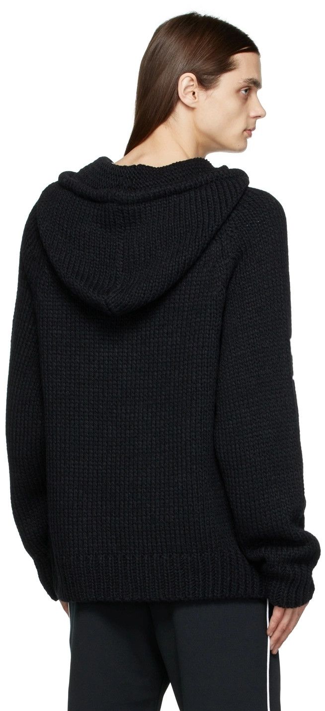Amiri o1mle0426 Chunky Zip Front Zip Hoodie in Black Size US M / EU 48-50 / 2 - 3 Thumbnail