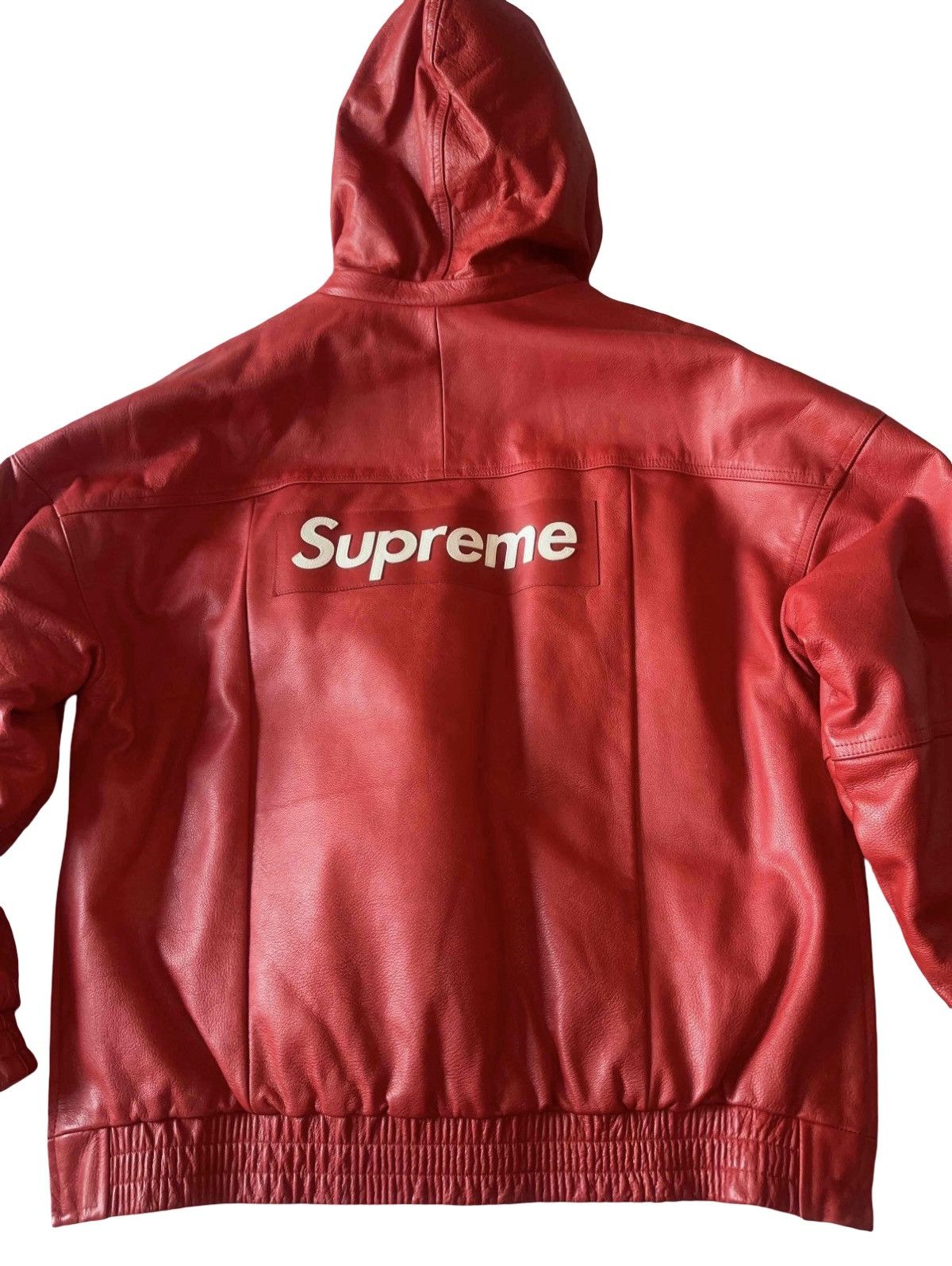 Nike × Supreme Supreme FW19 Nike Leather Anorak Size US M / EU 48-50 / 2 - 9 Thumbnail