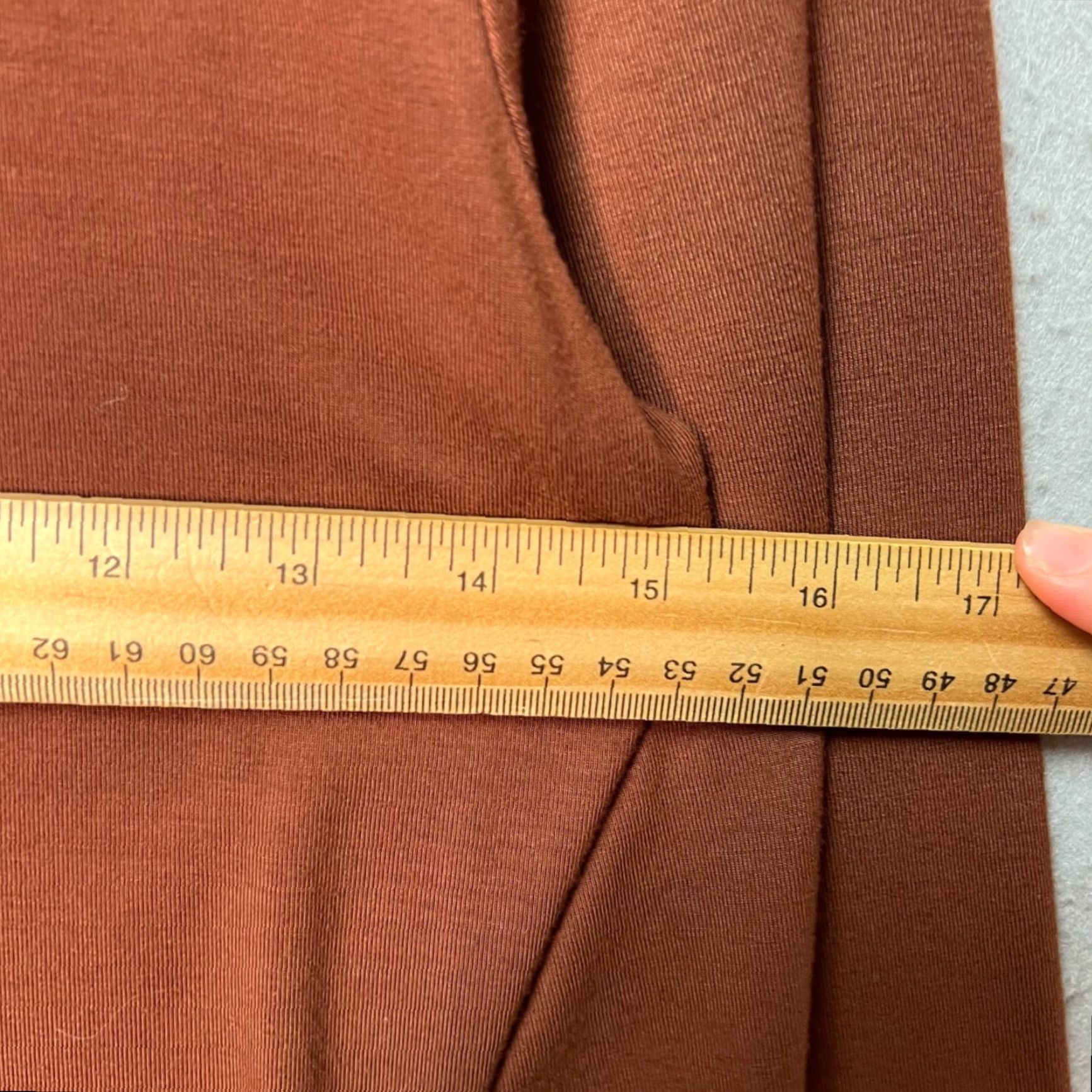 Reformation Reformation Top Shirt Womens Small Brown Long Sleeve Turtleneck Pullover Casual Knit Stretch Everyday Basic Size S / US 4 / IT 40 - 5 Thumbnail