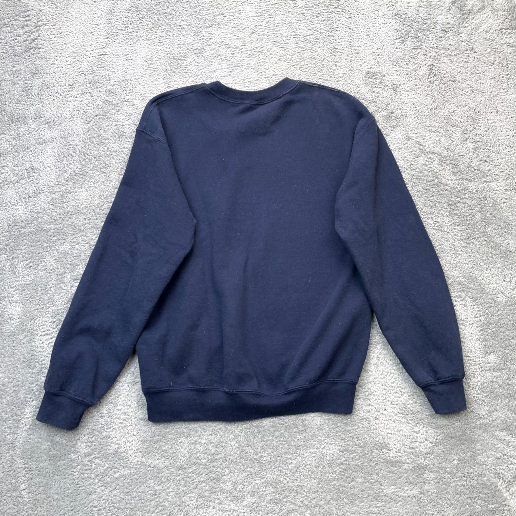 Gildan VINTAGE Gildan Men Sweatshirt CAL UC Berkeley Blue Decadence A Cappella Logo Graphic Print Crew Neck Long Sleeve Cotton Polyester Lined Fleece Size US M / EU 48-50 / 2 - 2 Thumbnail