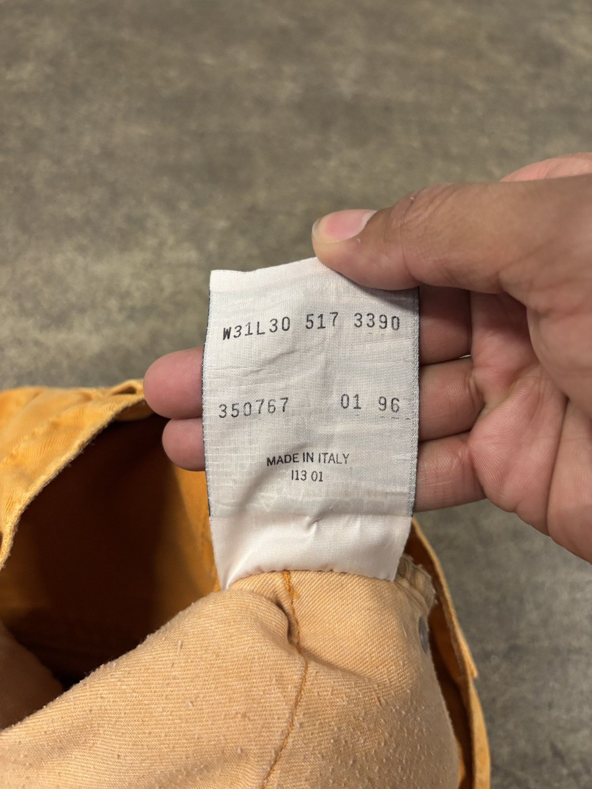 Levi's Levis 517 White Tab Orange Denim Jeans Size US 28 / EU 44 - 8 Thumbnail