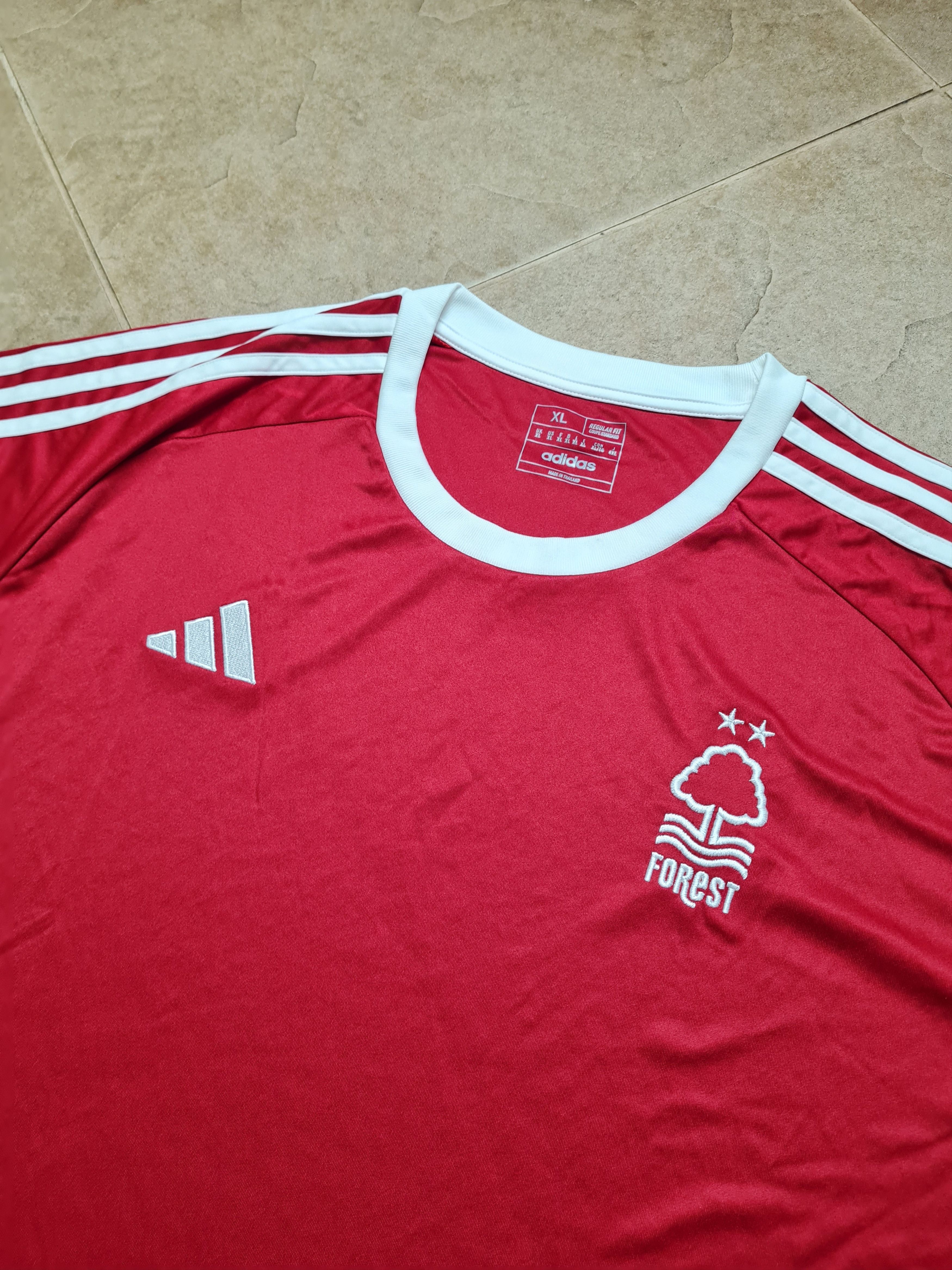 Adidas FOOTBALL SHIRT NOTTINGHAM FORESTADIDAS SIZE XLSOCCER JERSEY Size US XL / EU 56 / 4 - 6 Thumbnail