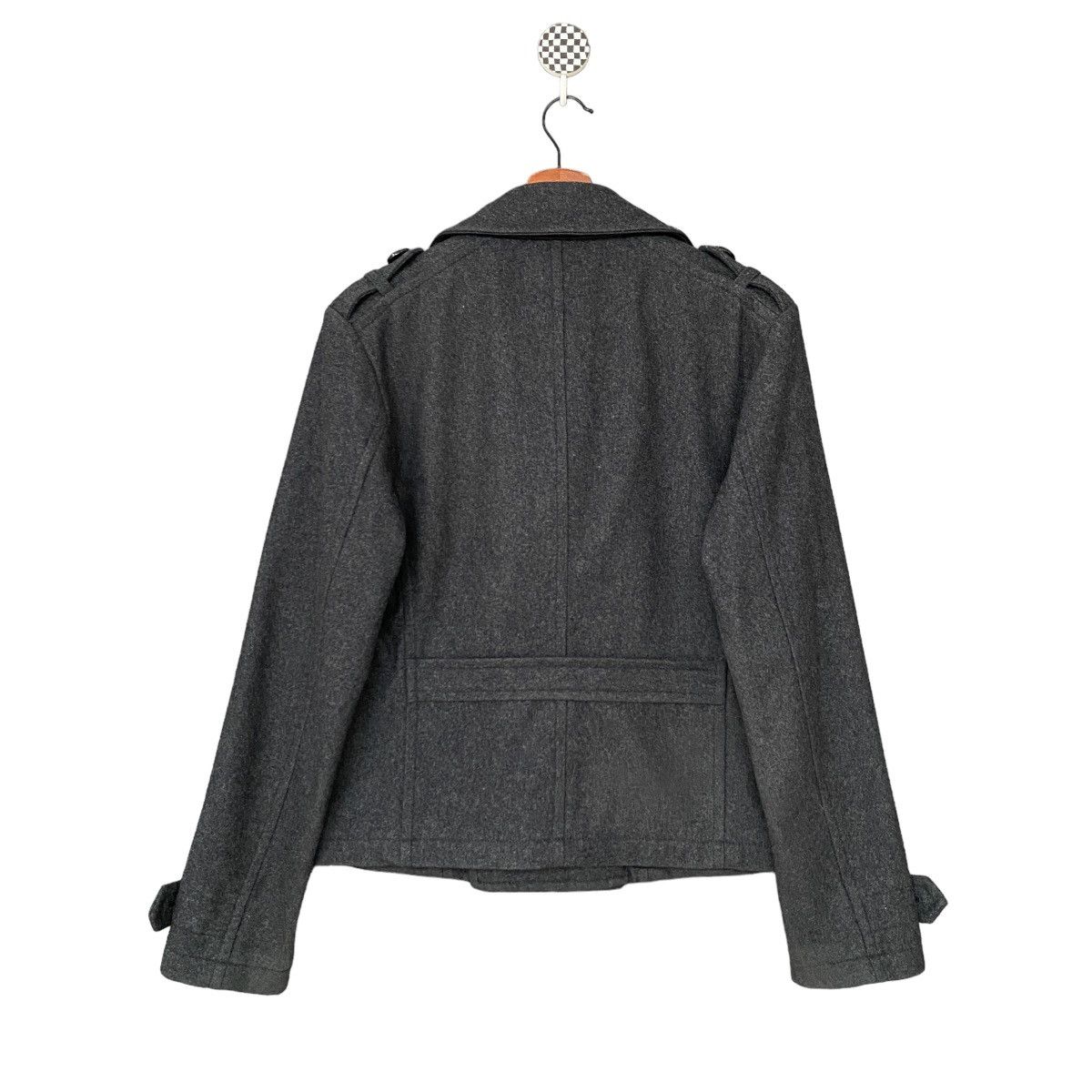 PPFM Vintage Japanese Brand PPFM Wool Jacket 1990s Size US M / EU 48-50 / 2 - 2 Thumbnail