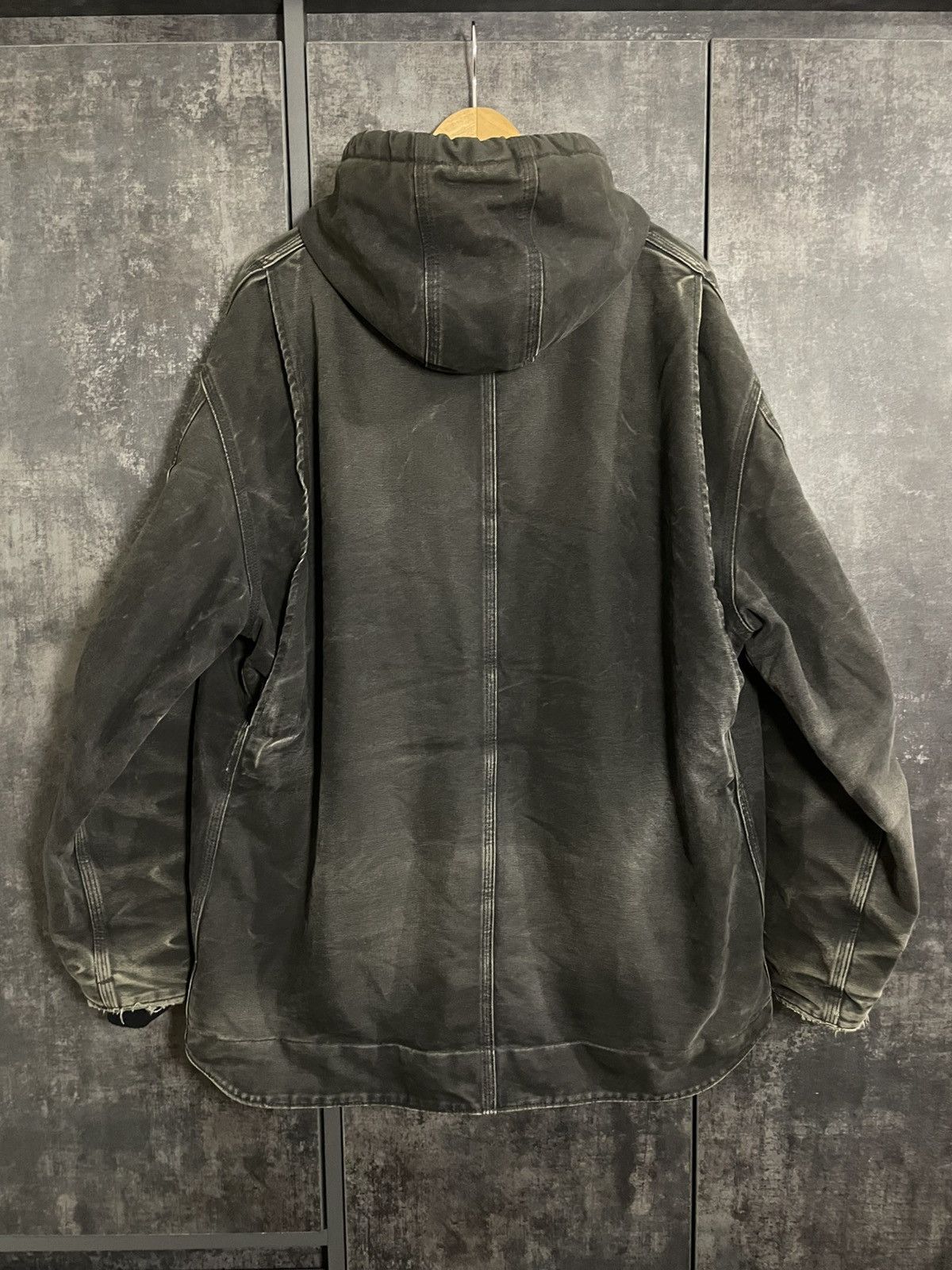 Carhartt Sick Vintage Carhartt C95 Faded Jacket Detroit Active RRL Ys Size US L / EU 52-54 / 3 - 14 Thumbnail