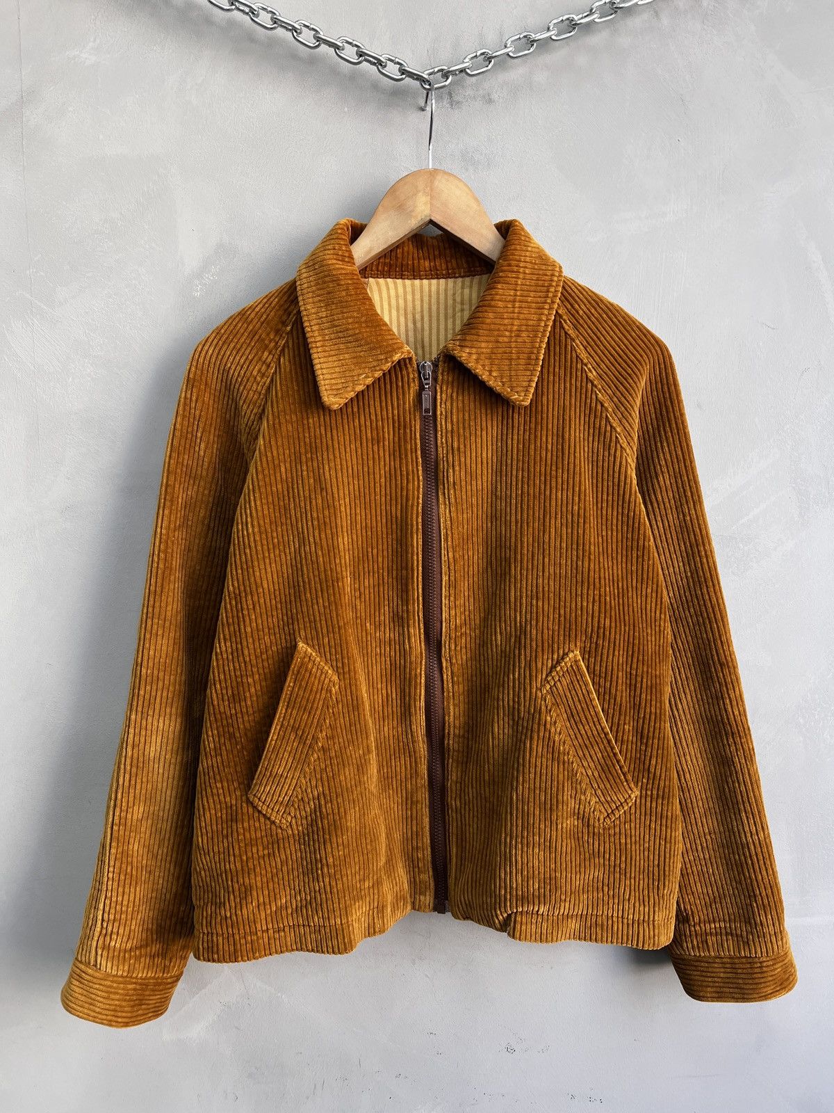Rare 90s corduroy velvet jacket retro style