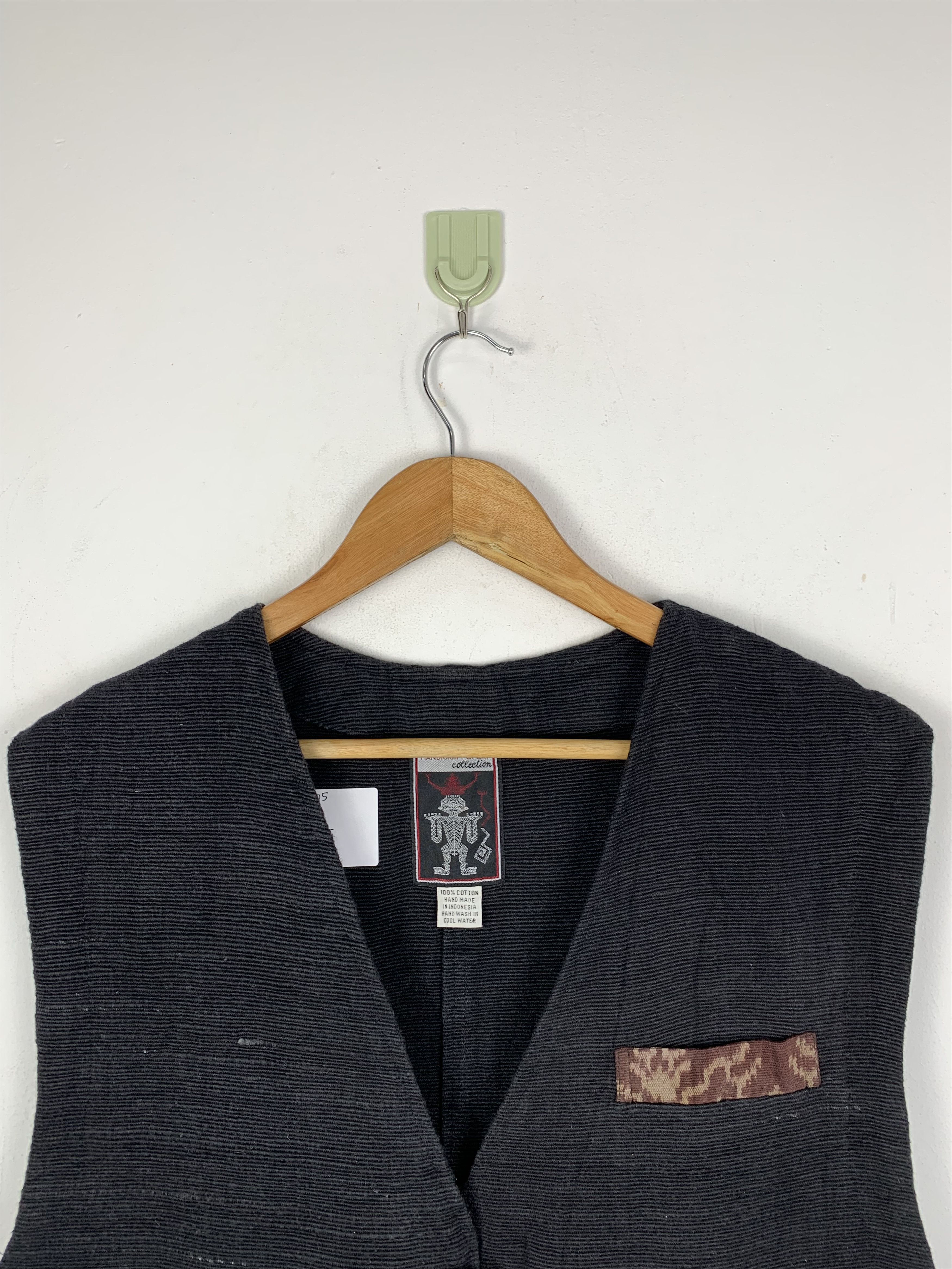 Vintage Vintage Japanese Brand Native Handcraft Vest Jacket J1405 Size US M / EU 48-50 / 2 - 2 Thumbnail