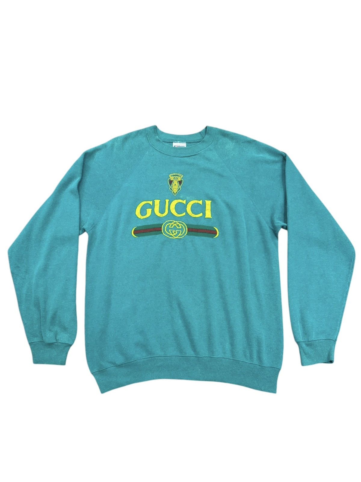 Vintage VINTAGE GUCCI SWEATSHIRT Size US M / EU 48-50 / 2 - 1 Thumbnail