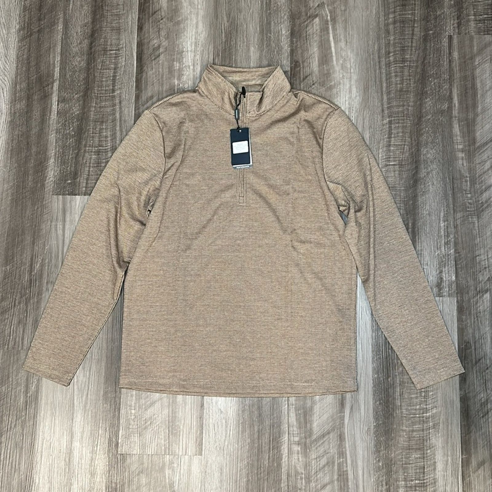 Other MAELREG Houndstooth Quarter Zip Performance Pullover - Small Size US S / EU 44-46 / 1 - 2 Thumbnail