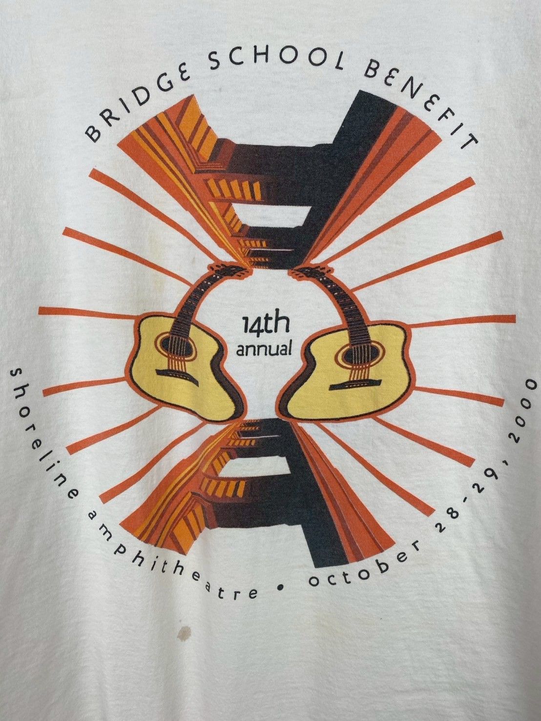 Band Tees Vintage Bridge School Benefit Show T-Shirts DO1092 Size US L / EU 52-54 / 3 - 2 Thumbnail