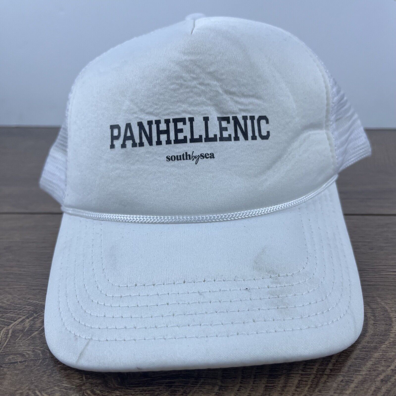 Other Panhellenic Hat Pangellenic Hat White Adjustable Hat White A Size ONE SIZE - 1 Thumbnail