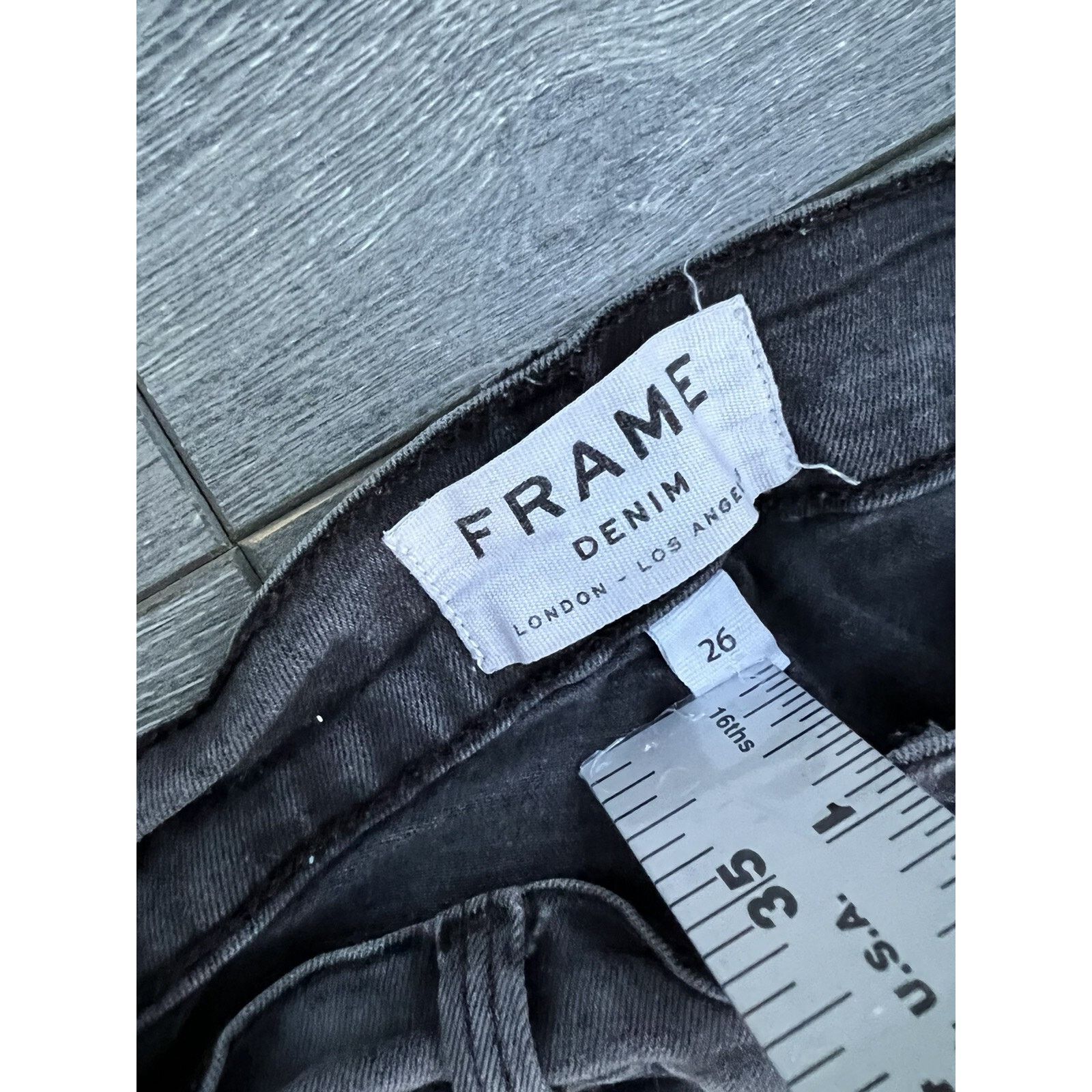 Frame Frame Denim Los Angeles Le Skinny de Jeanne Size 26 A000194 Size 26" / US 2 / IT 38 - 7 Thumbnail