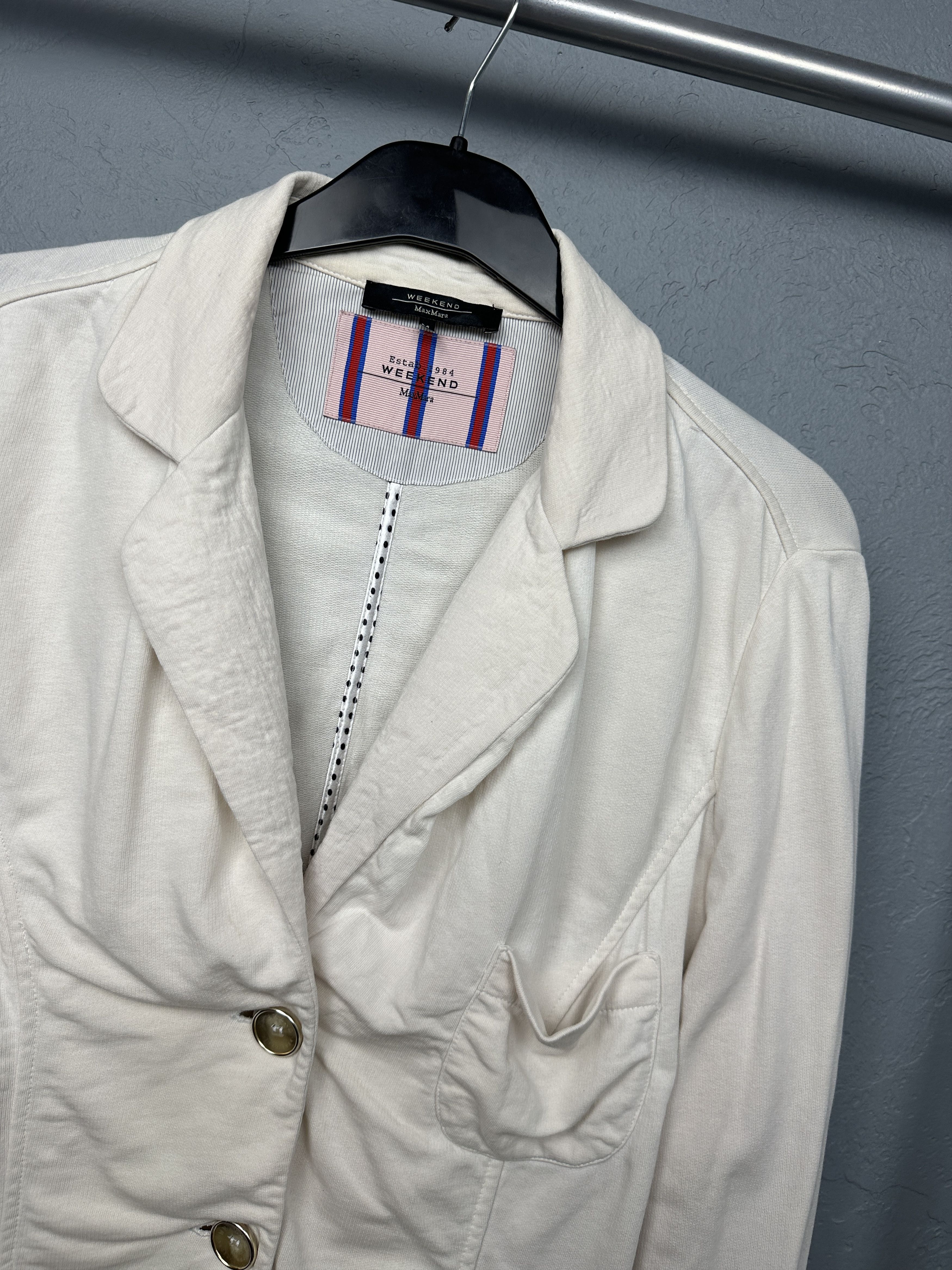 Max Mara Weekend Max Mara Womens Blazer Jacket Size M / US 6-8 / IT 42-44 - 2 Thumbnail
