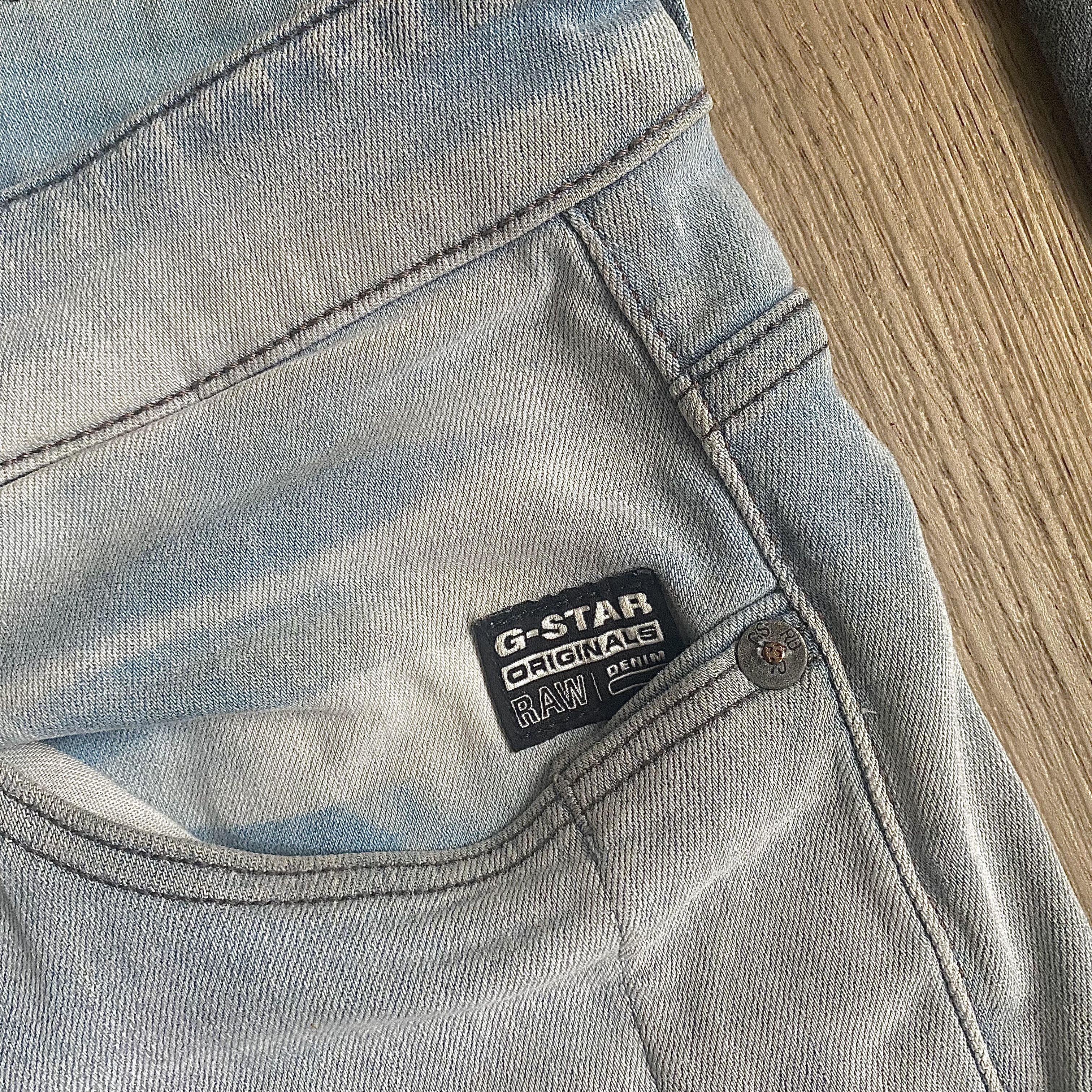G-Star Light blue g star jeans men Size US 33 - 5 Thumbnail