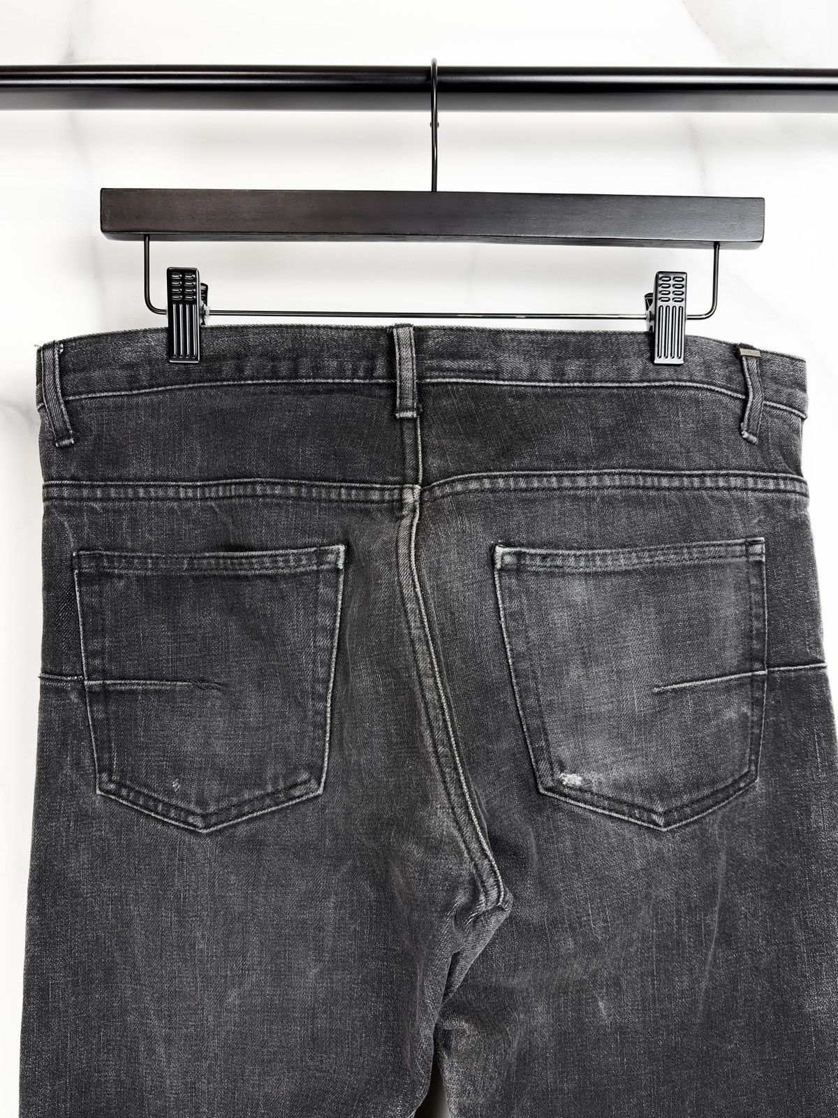 Dior SS09 Dior Homme Unaltered MIJ Faded Gray Denim Jeans KVA Size US 32 / EU 48 - 4 Thumbnail