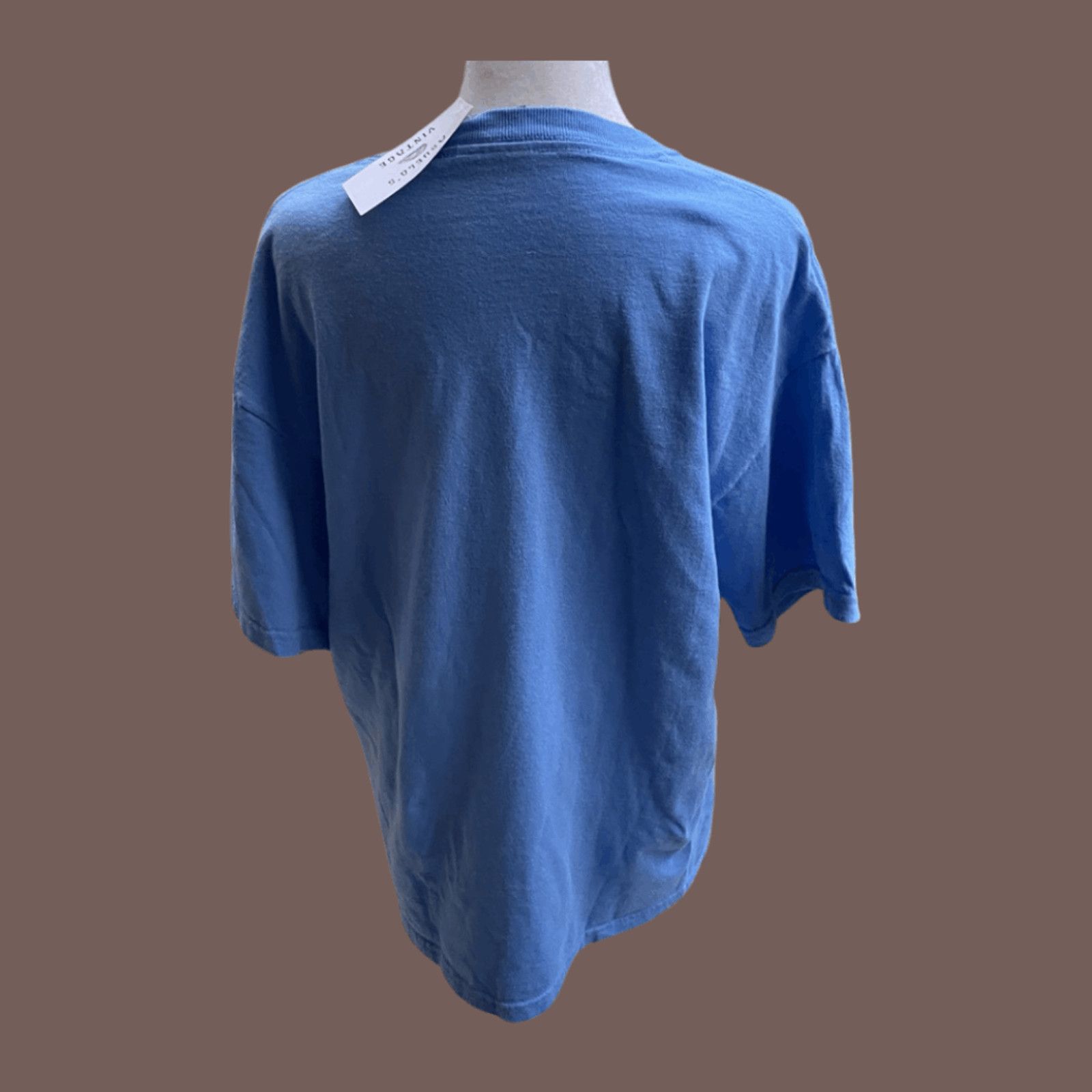Vintage VTG UCLA Tee | MV Sport Blue Faded | 90s Campuswear Size US M / EU 48-50 / 2 - 2 Thumbnail