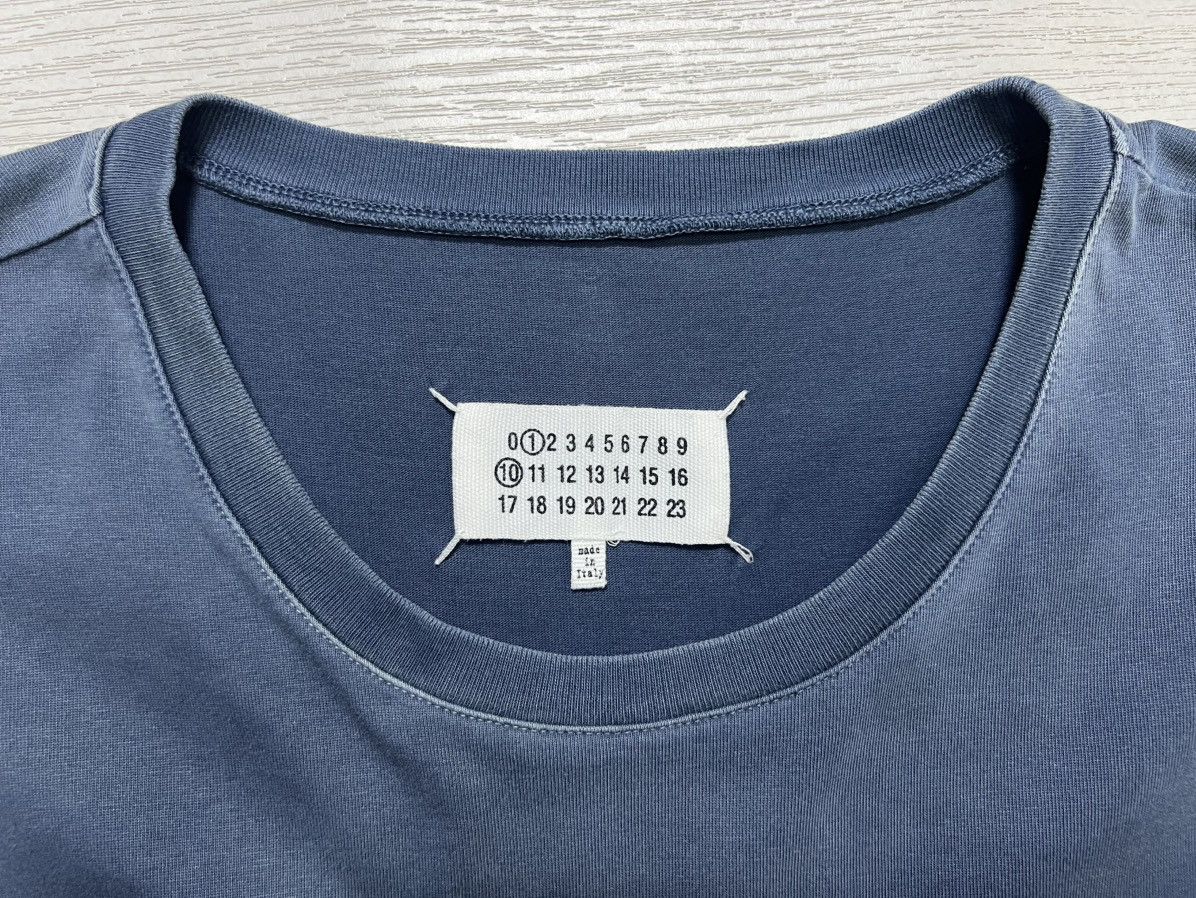Maison Margiela Maison Margiela - Oversized Overdye Logo T-Shirt Size US S / EU 44-46 / 1 - 12 Thumbnail