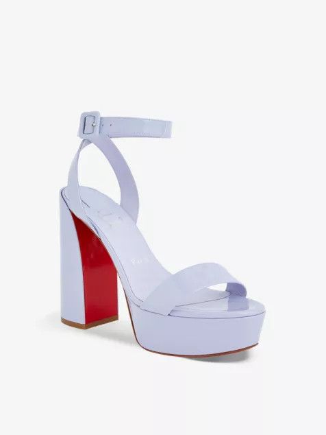 Christian Louboutin o1s1wg110924 Movida Sabina Pumps in Blue Size US 7 / IT 37 - 3 Thumbnail
