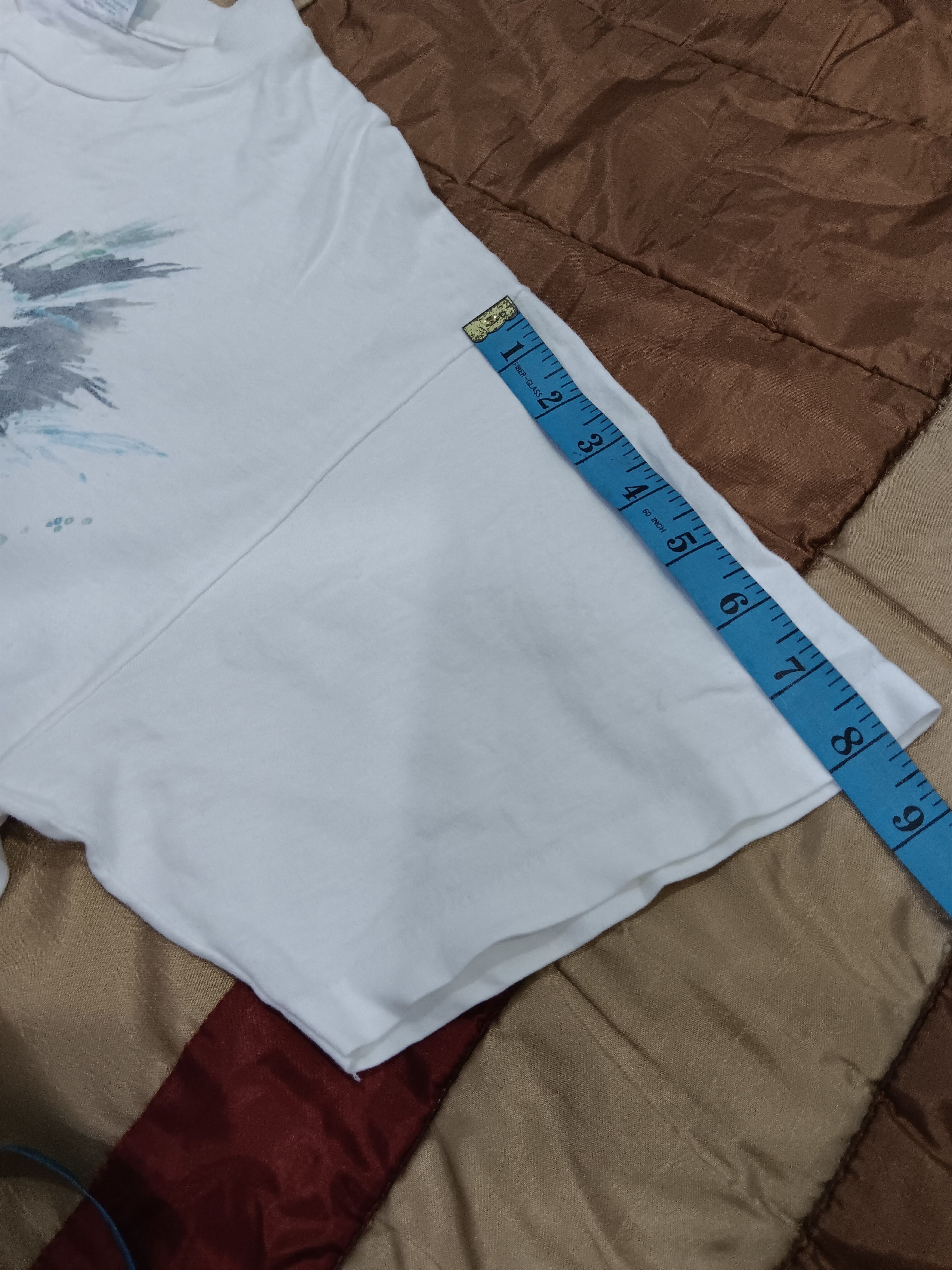 Vintage Vintage 80s White Tiger T-shirt Size US XL / EU 56 / 4 - 11 Thumbnail