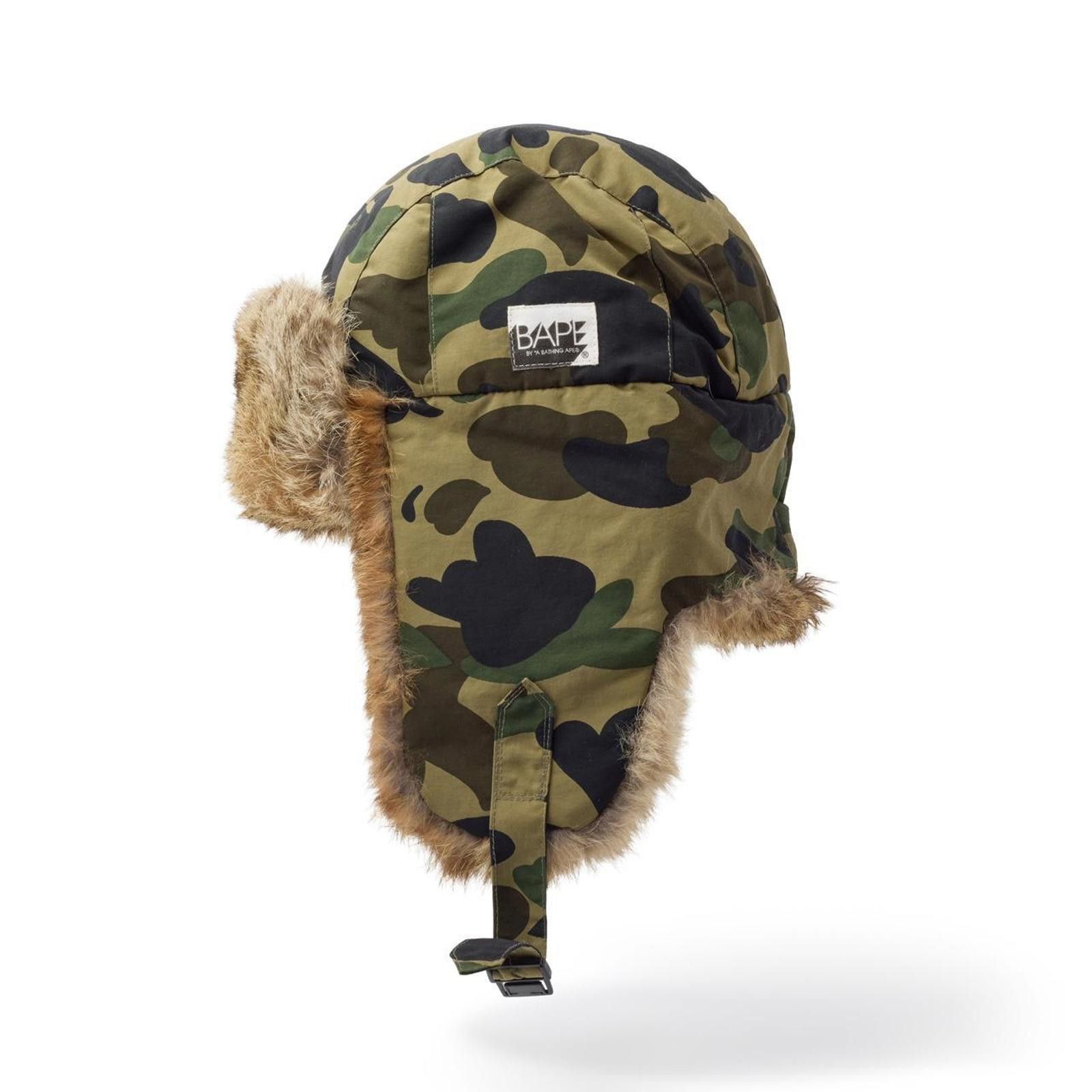 Bape OG Rabbit Fur Trooper Hat