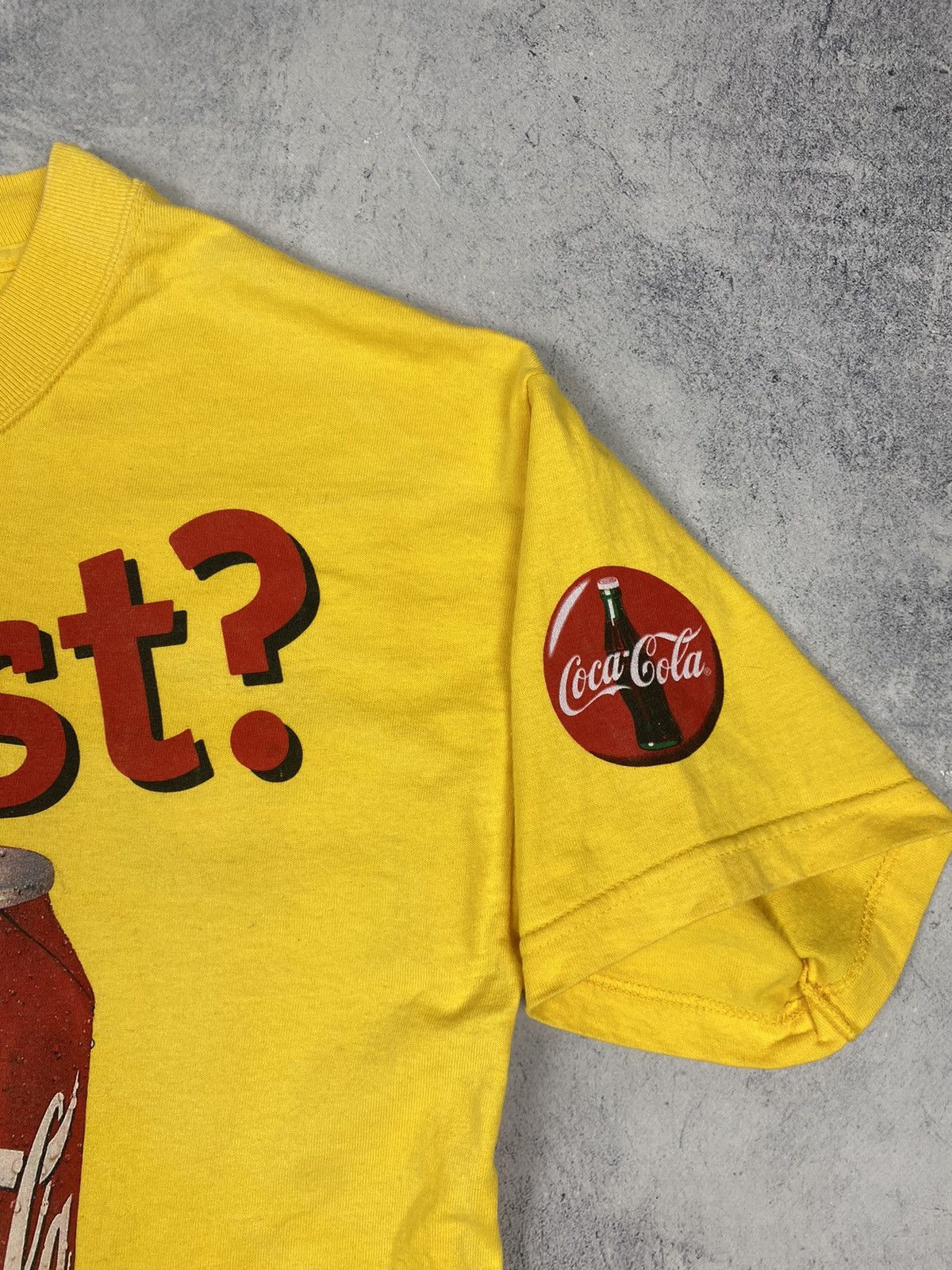 Coca Cola Coca Cola Vintage 90s Double Logo T Shirt Size M Size US M / EU 48-50 / 2 - 4 Thumbnail